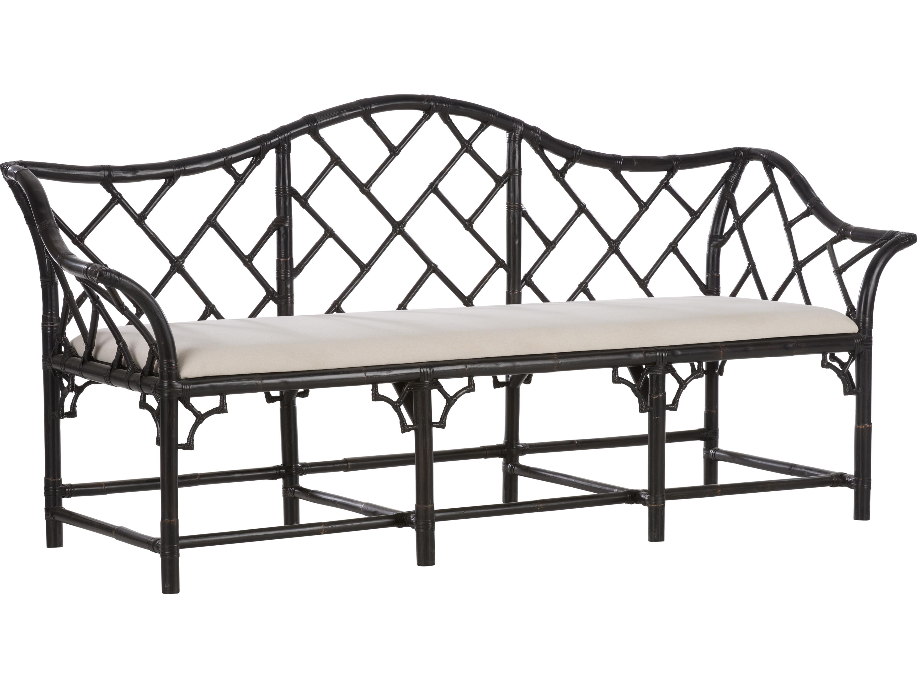 Chelsea House Jamie Merida Cracked Pepper Natural Black Upholstered Sofa