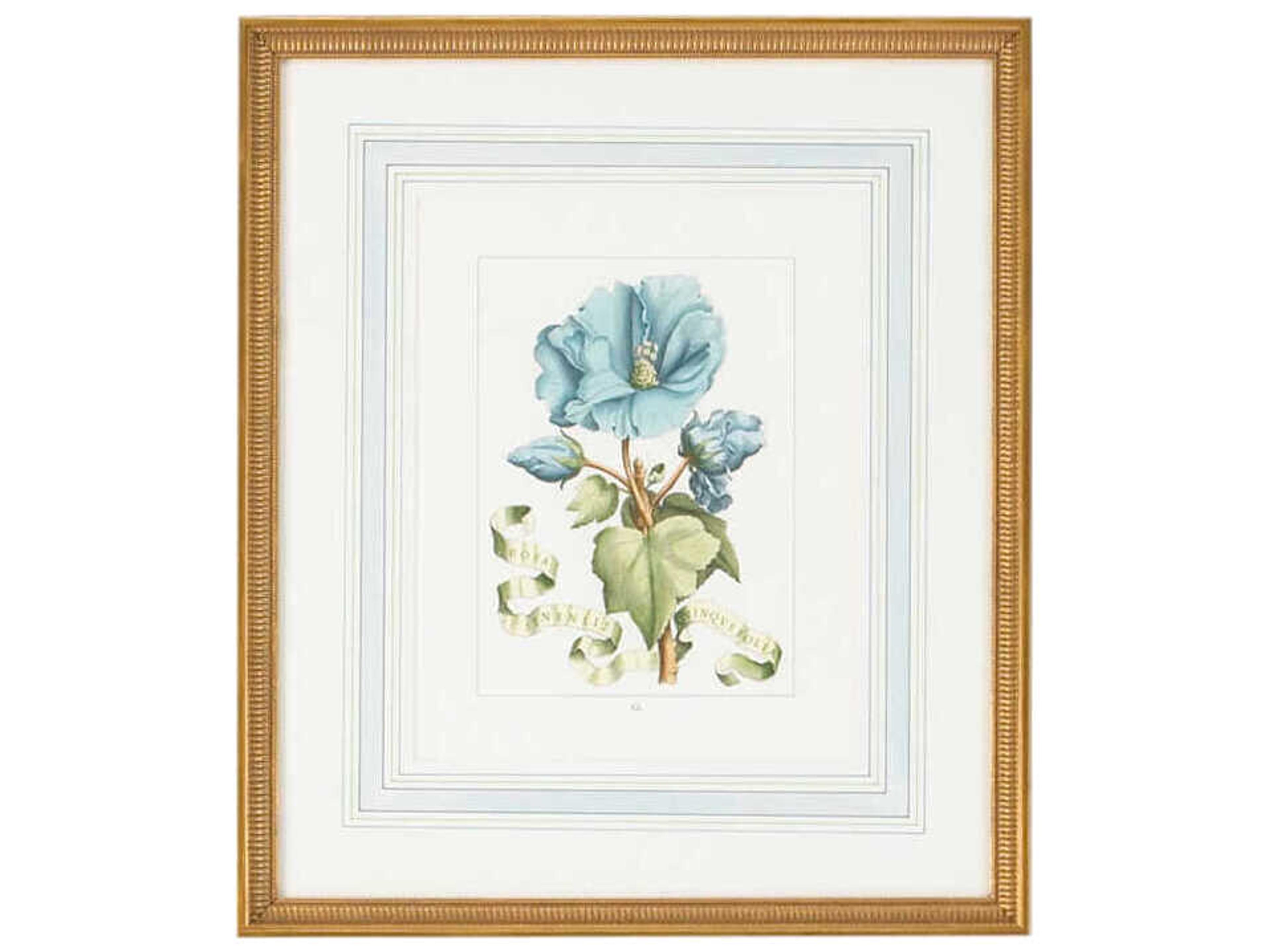 Chelsea House Bl Floral with Ribbon-A