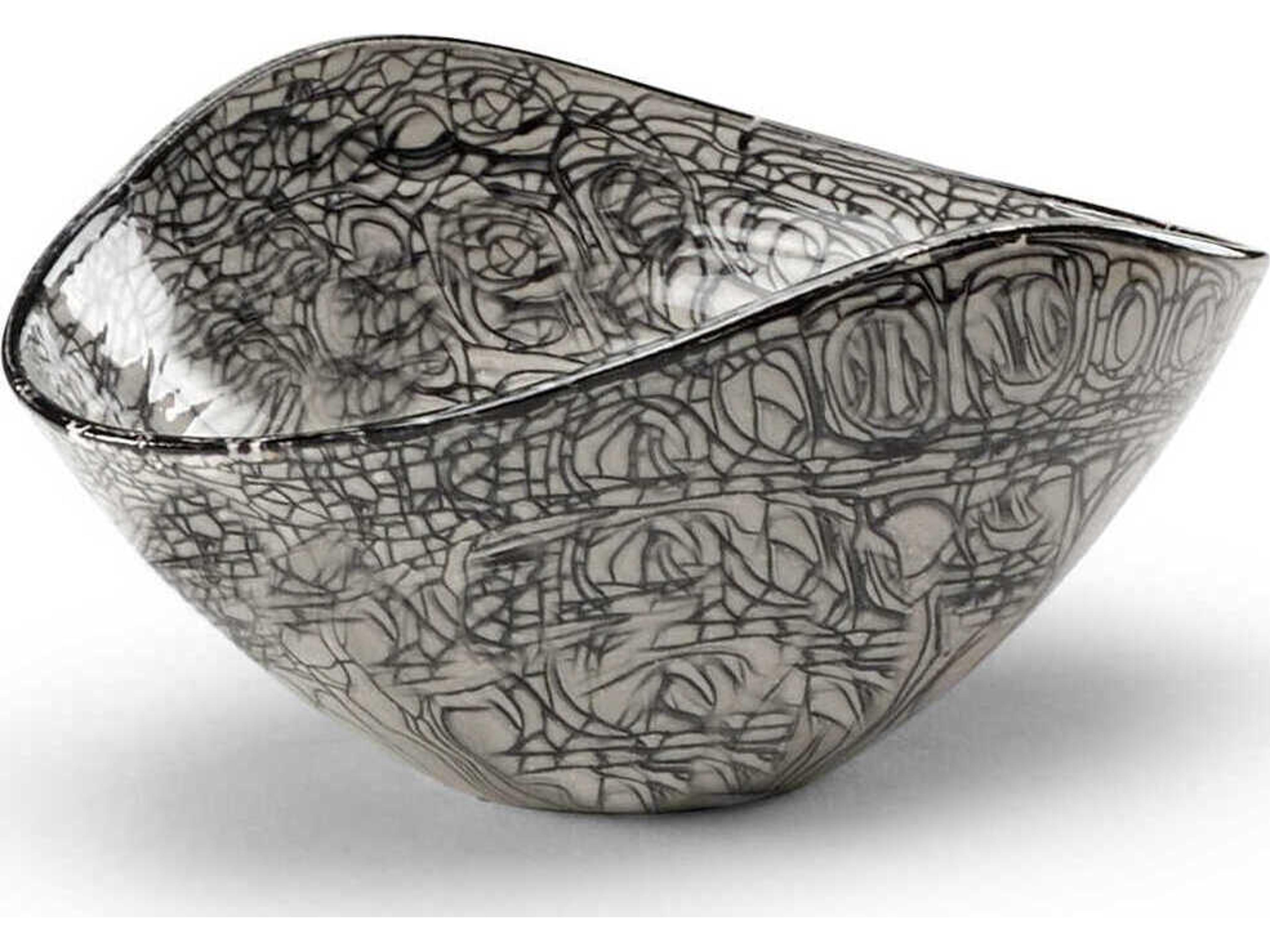 Chelsea House Black Oval Centerpiece