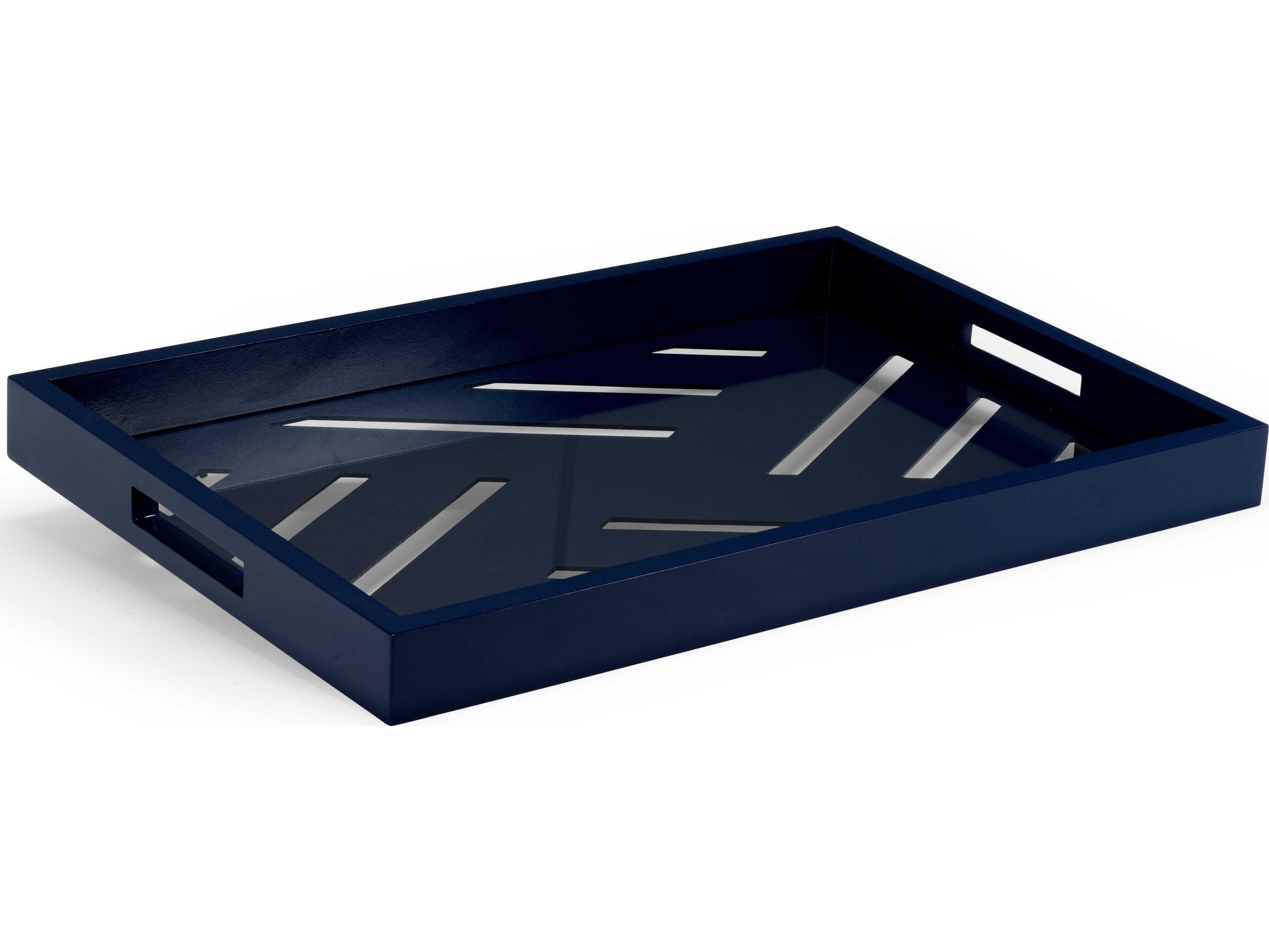 Chelsea House Jamie Merida Tidewater Tray - Navy