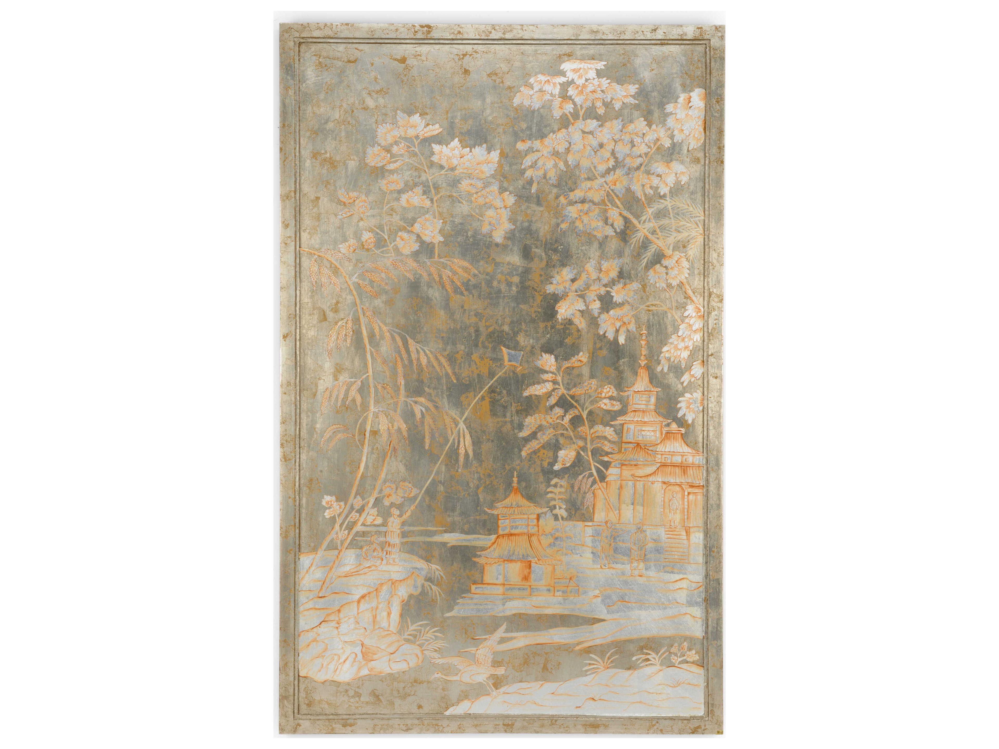 Chelsea House Jamie Merida Chinoiserie Panel - Right