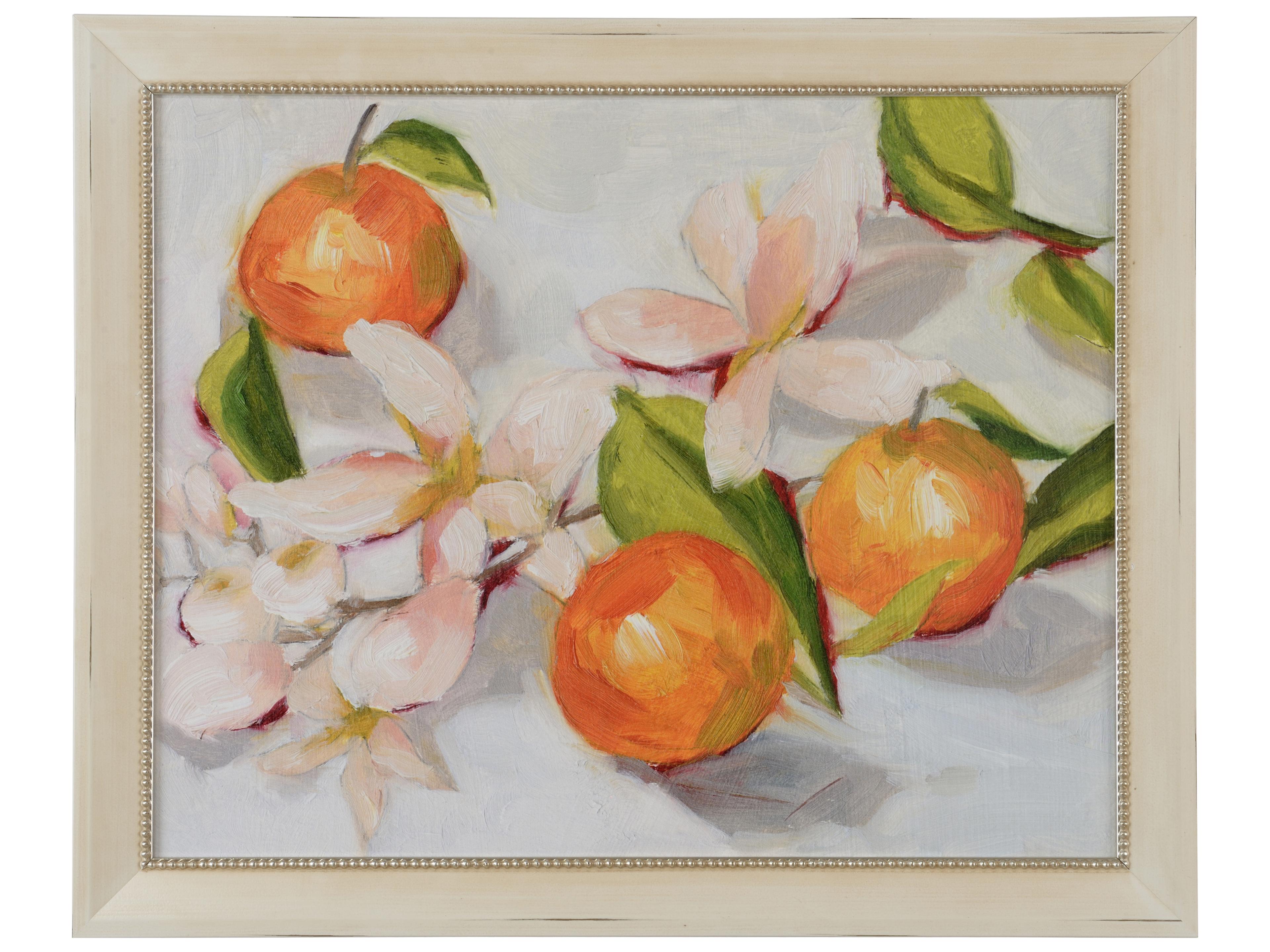 Chelsea House Misc Tangerine Blossoms II Wall Art