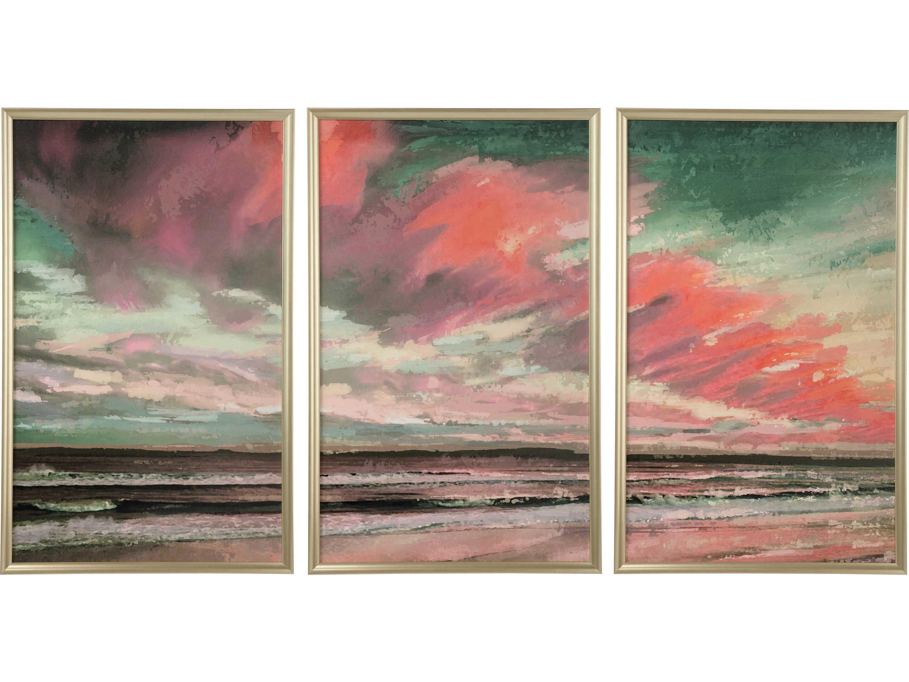 Chelsea House Tangerine Coast Triptych