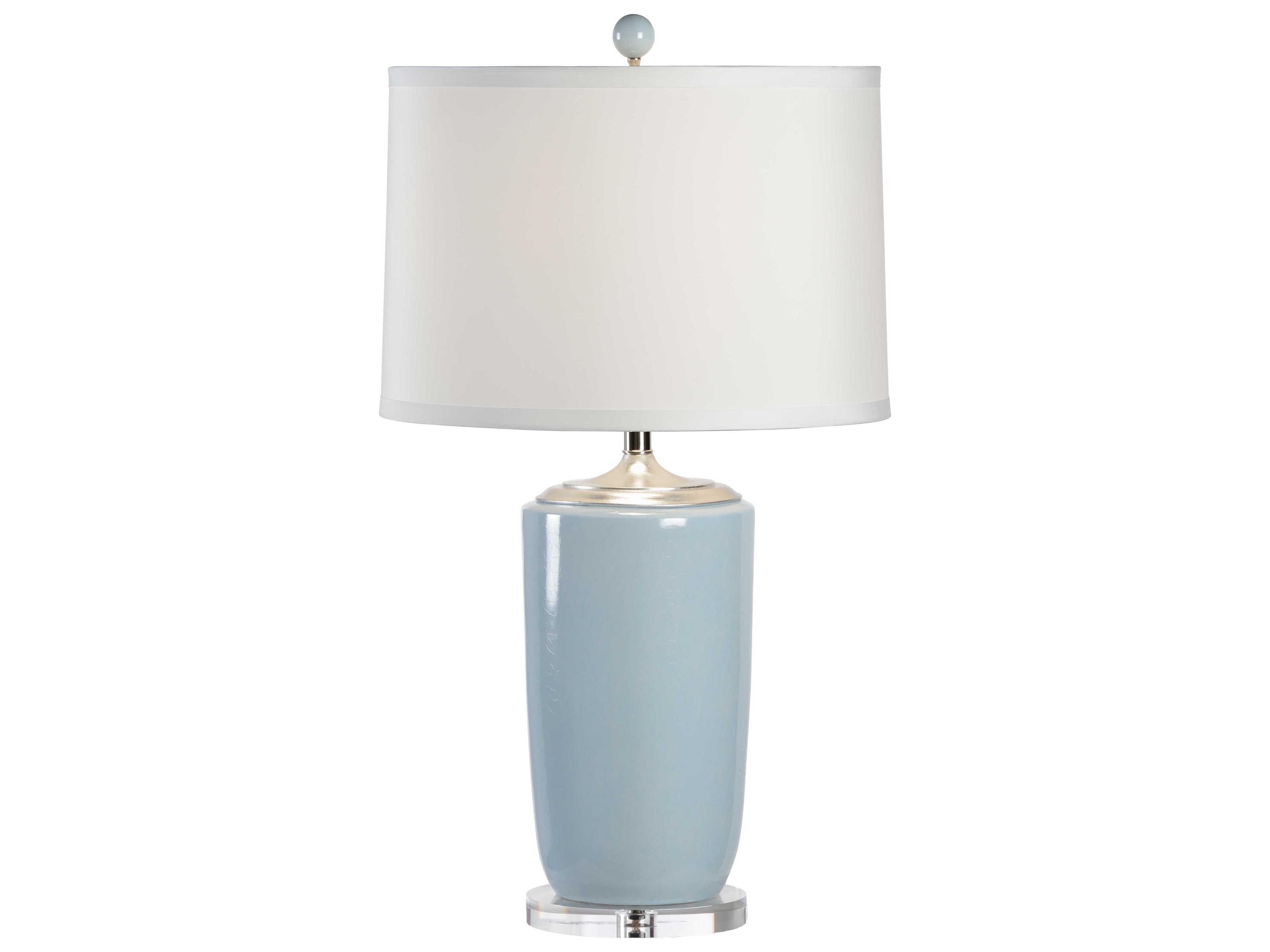 Chelsea House Lisa Kahn Large Blue Vase Table Lamp