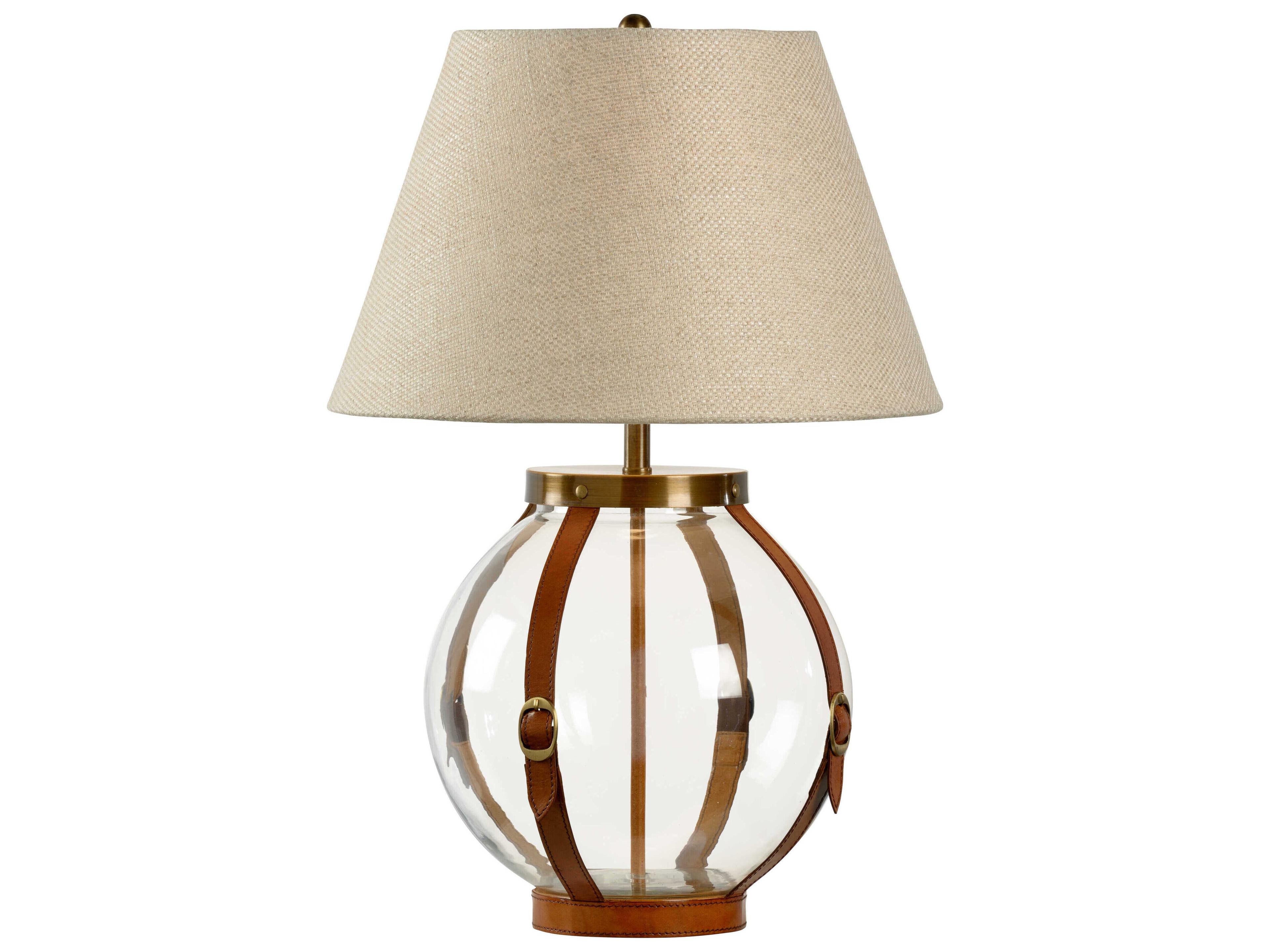 Chelsea House Sierra Brown Clear Table Lamp