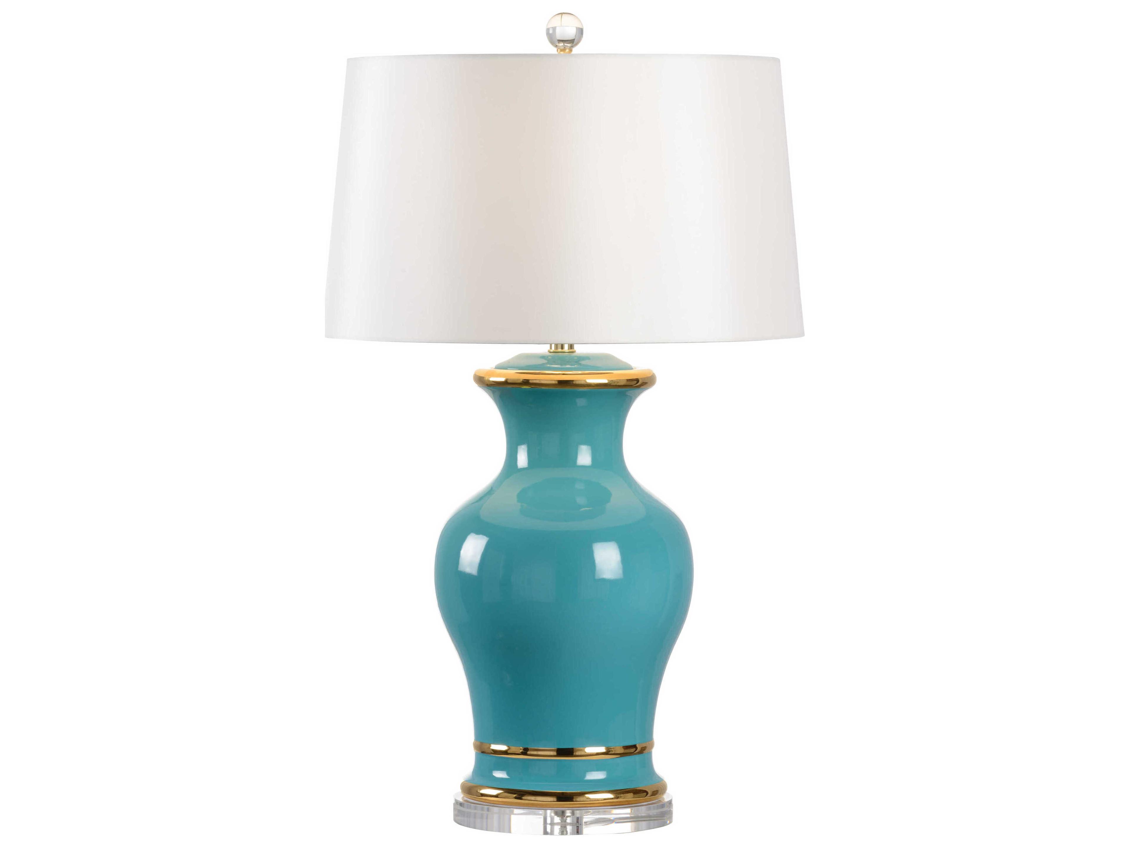 Chelsea House Shayla Copas Audrey Alexandrite Gold Green Table Lamp -