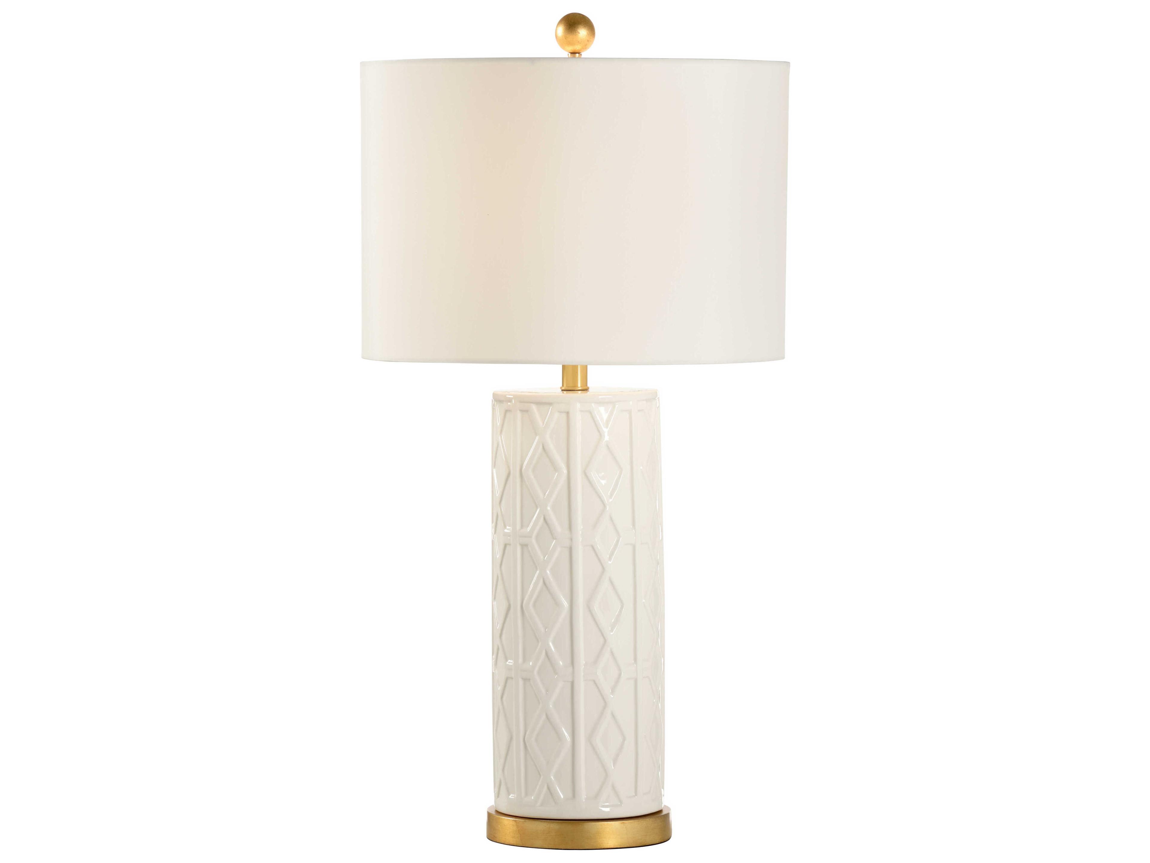 Chelsea House Shayla Copas Andreu White gold Table Lamp -