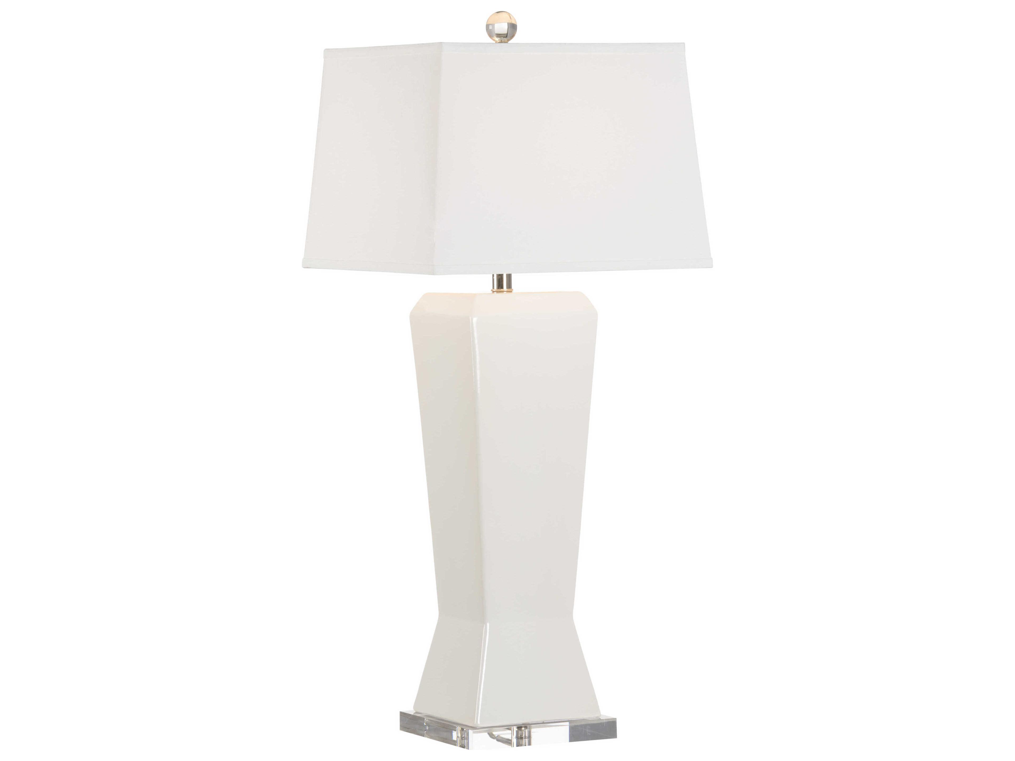 Chelsea House Jamie Merida Albion Table Lamp - White