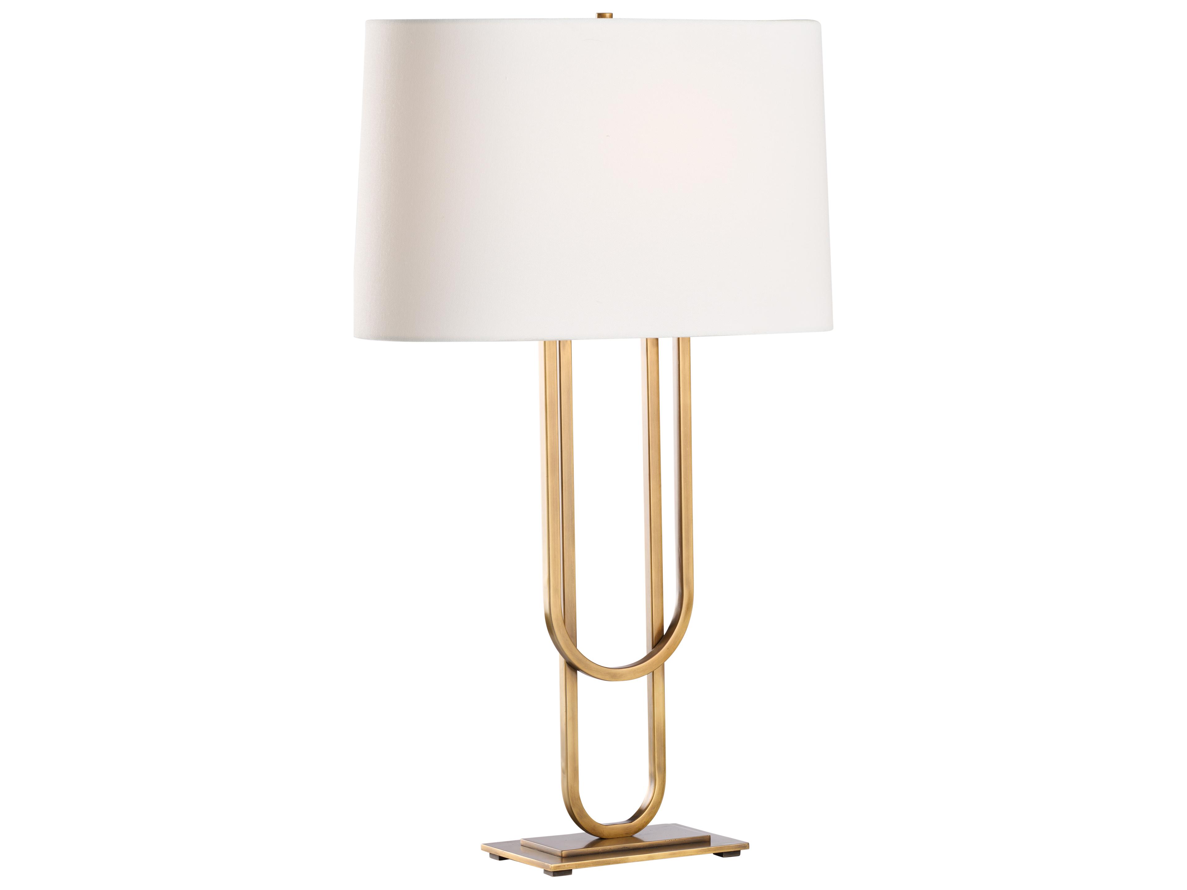 Chelsea House Jamie Merida Antique Brass Table Lamp