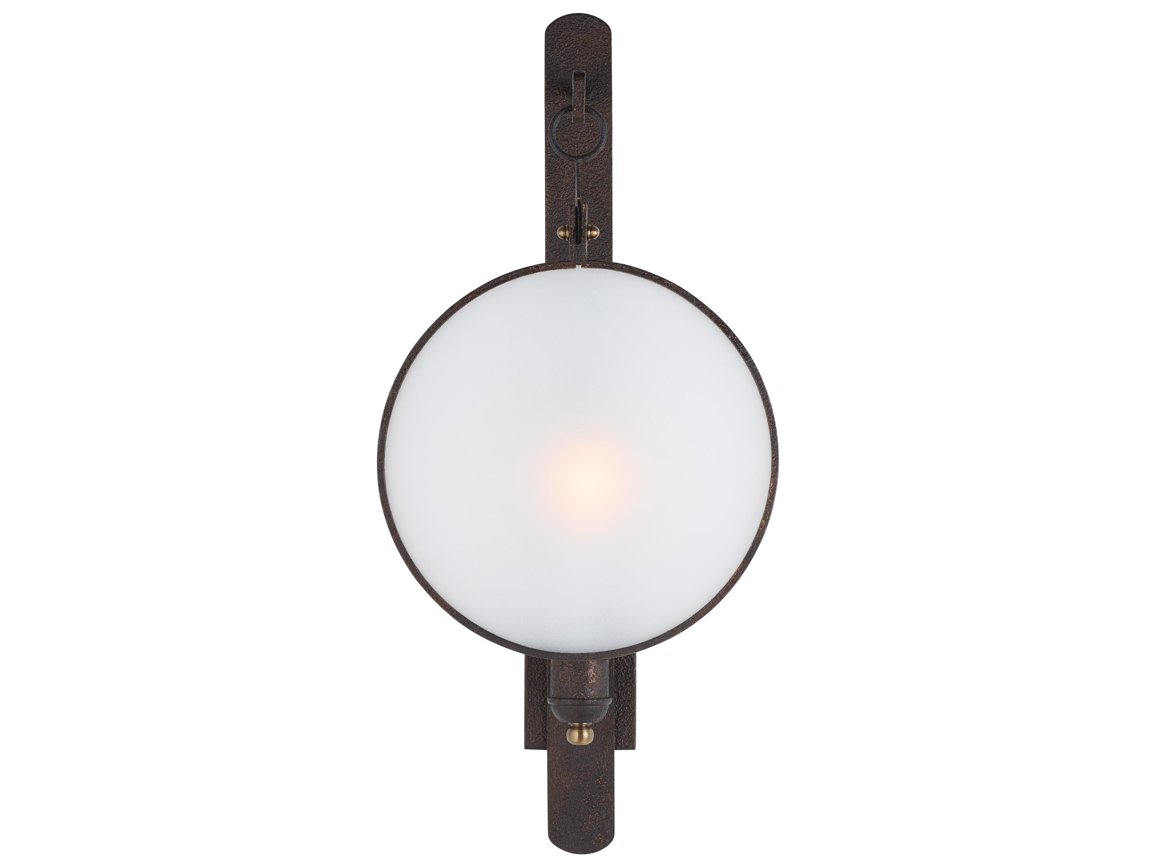 Chelsea House 1-Light Brown Wall Sconce