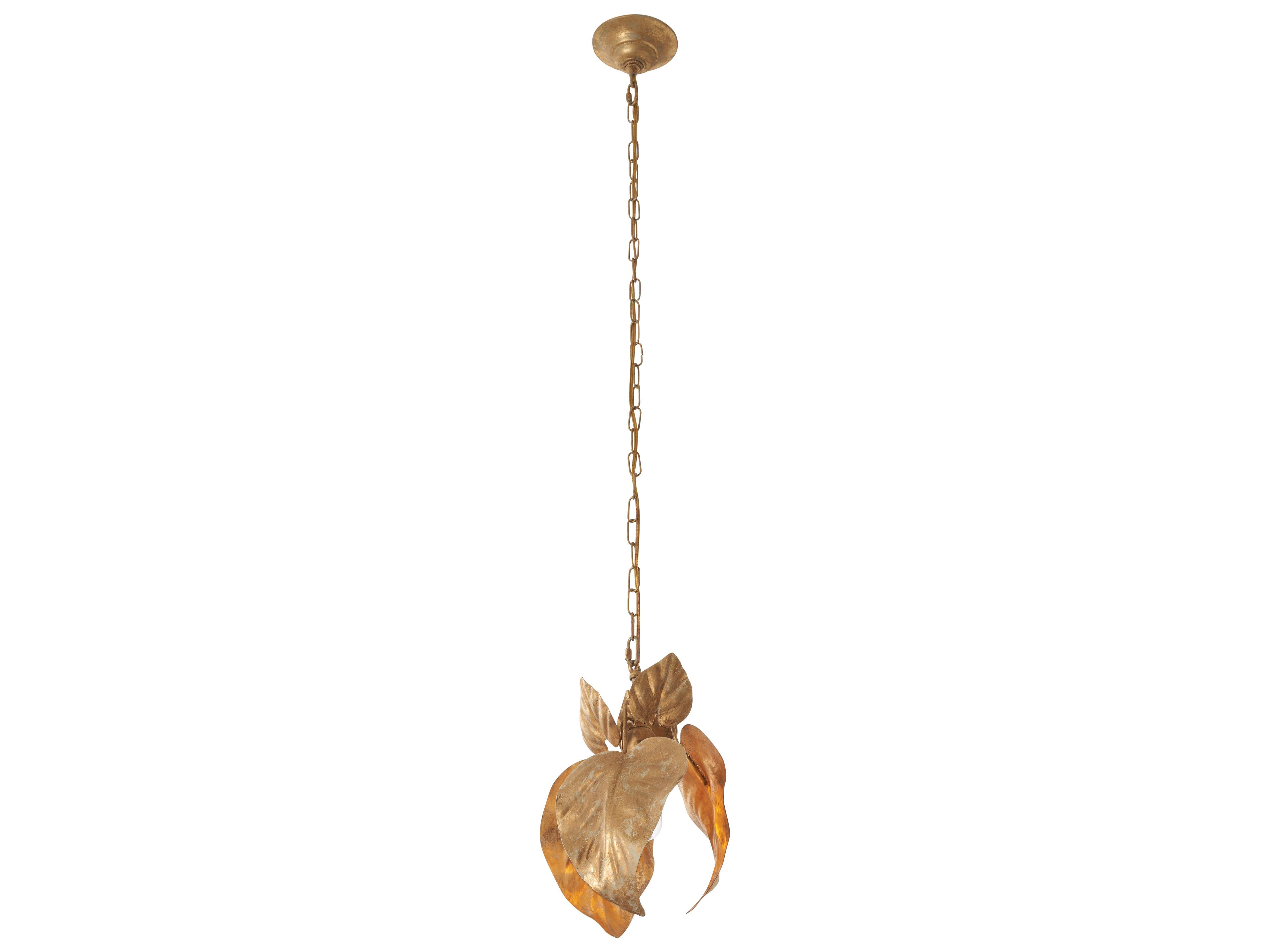 Chelsea House 1-Light Gold Mini Pendant