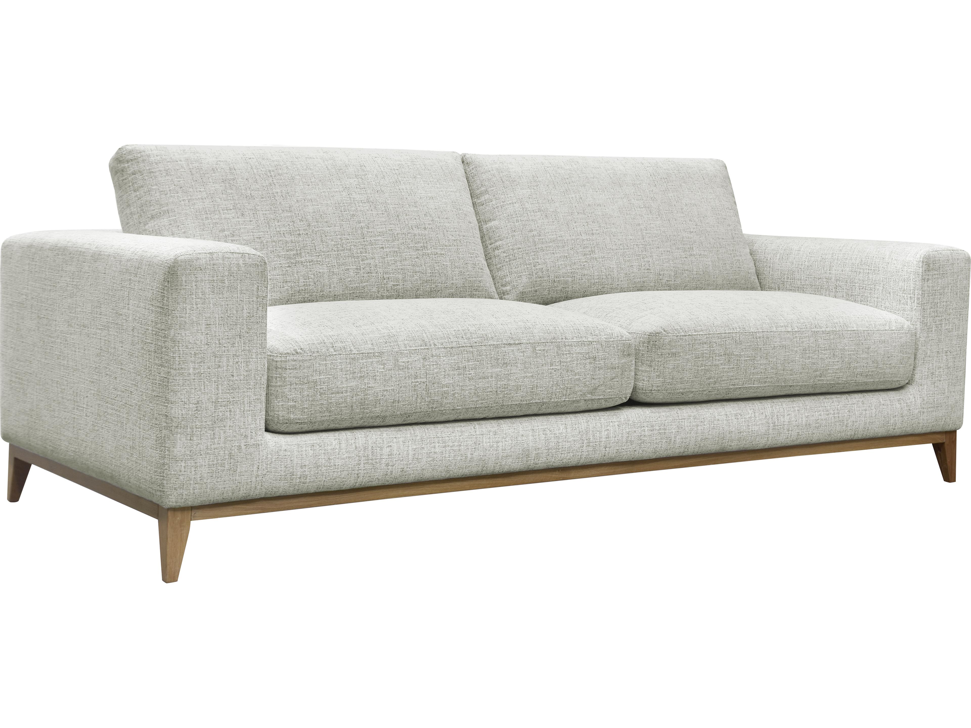 Classic Home Donovan Gray Upholstered Sofa