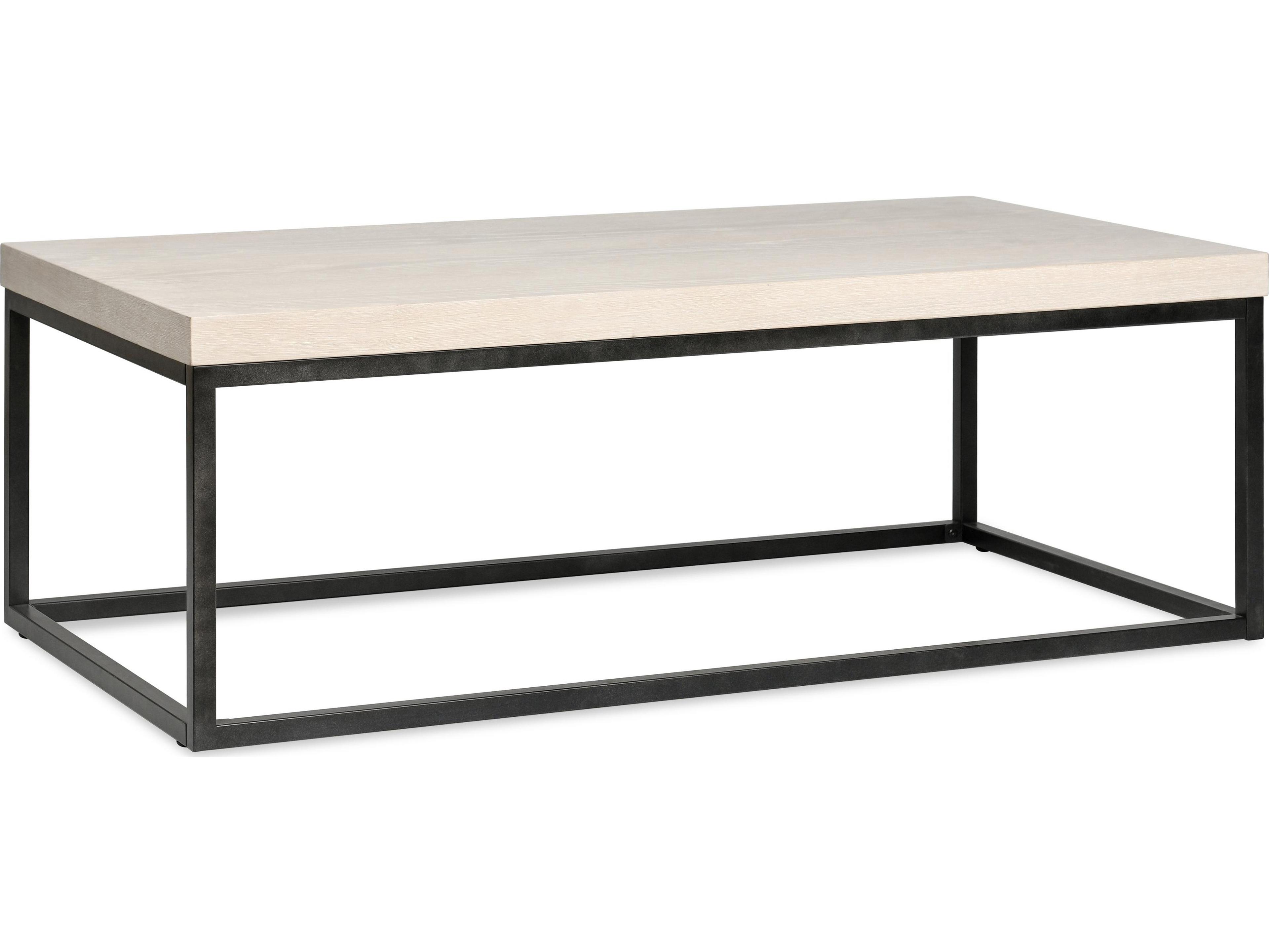 Classic Home Catta Rectangular Wood White Coffee Table