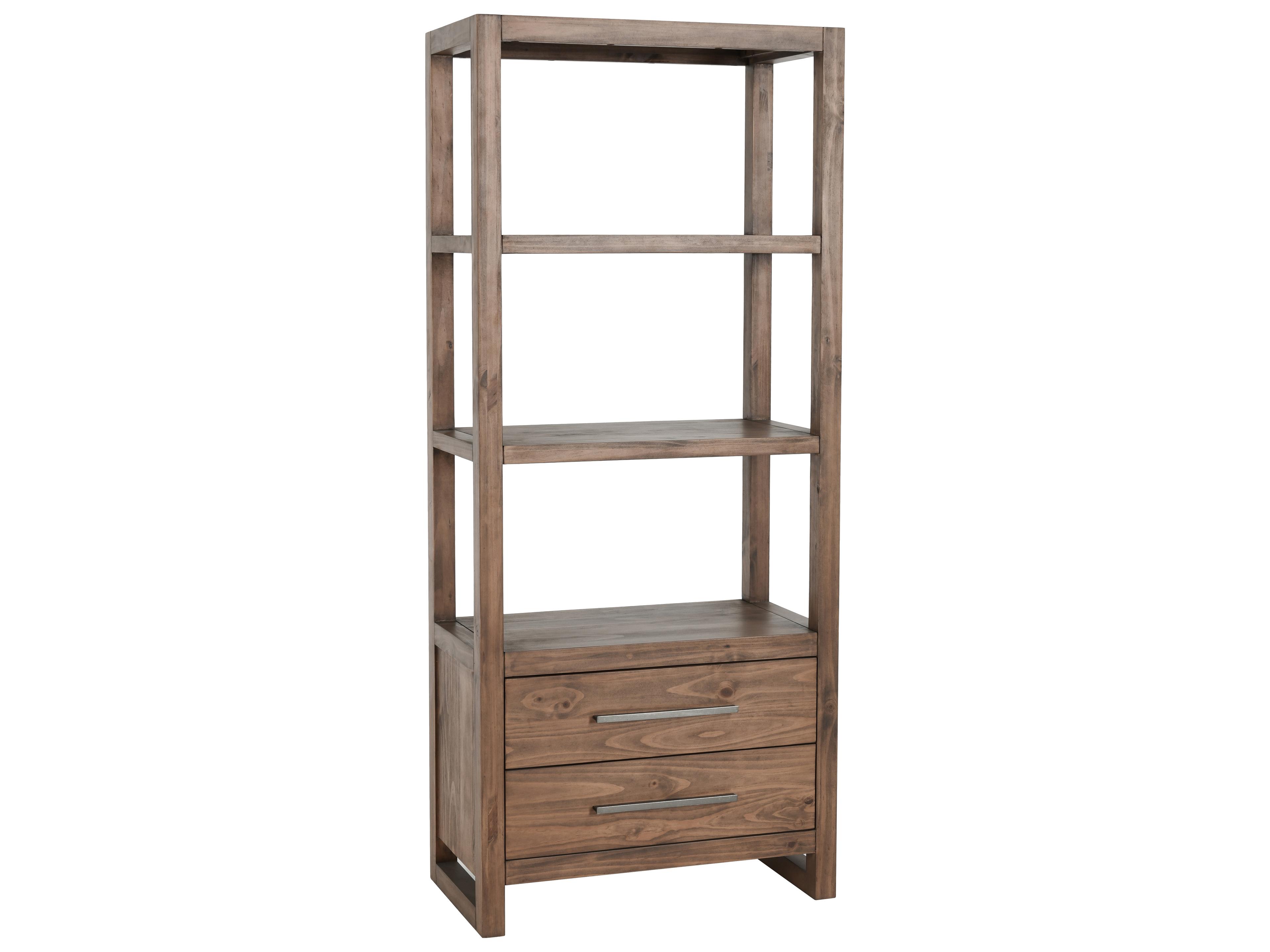 Classic Home Fenmore Almond Brown Bookcase