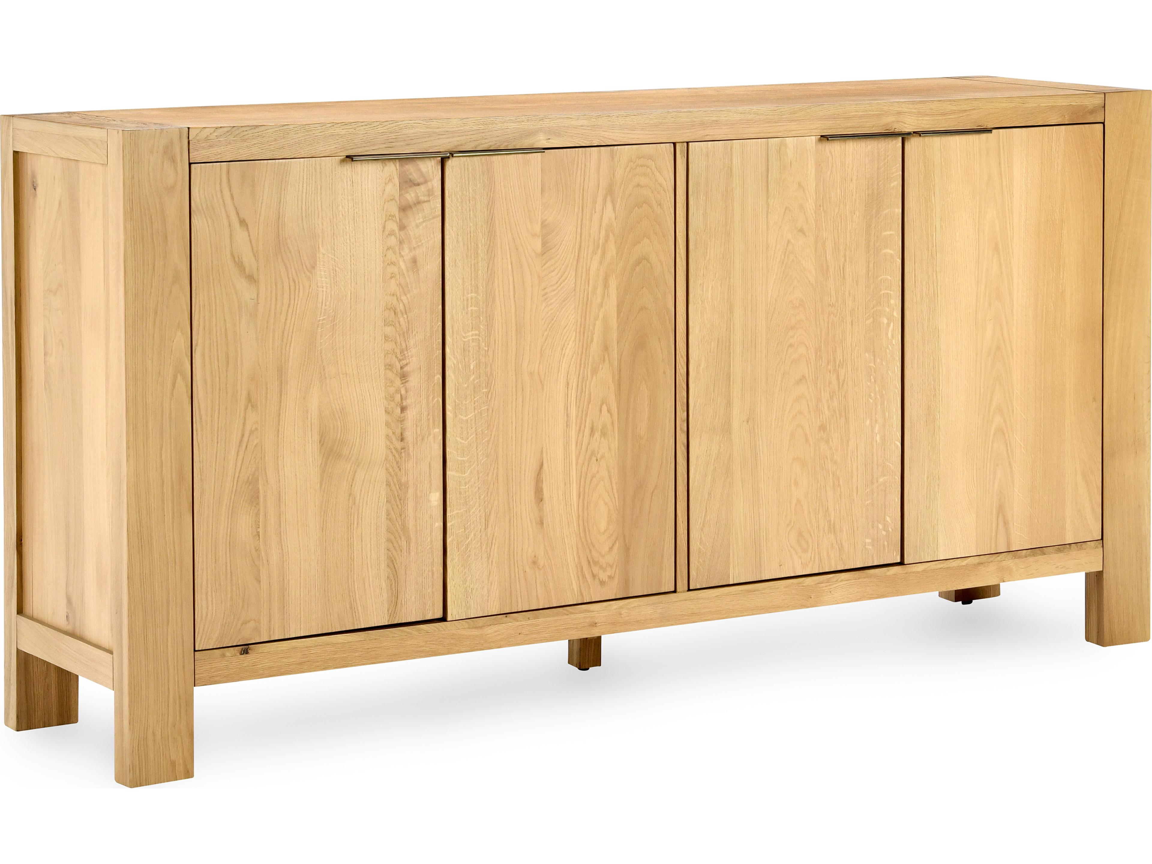 Classic Home Parsons 72" Oak Wood Natural Brown Sideboard