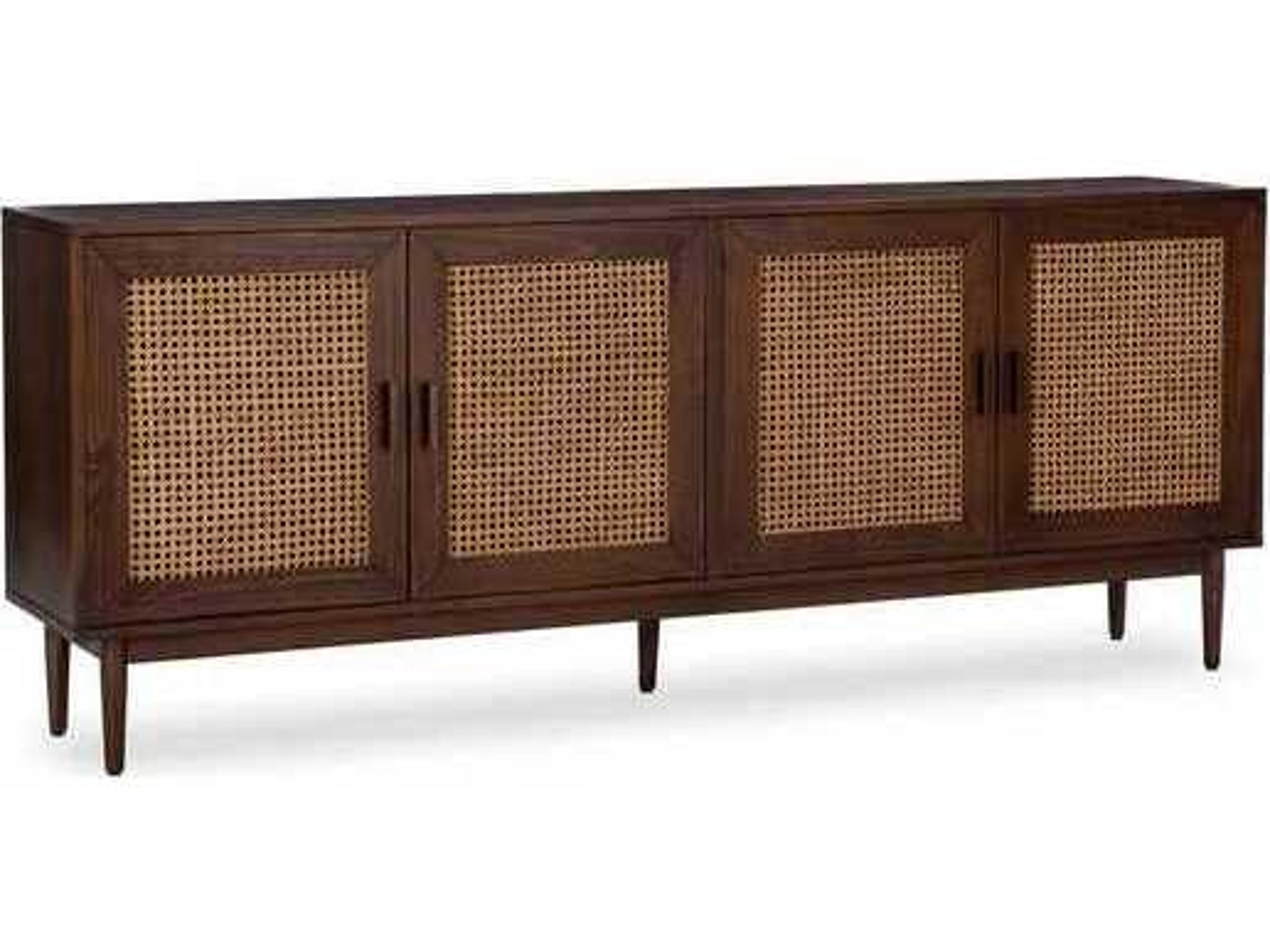 Classic Home Edris 78" Pine Wood Sideboard