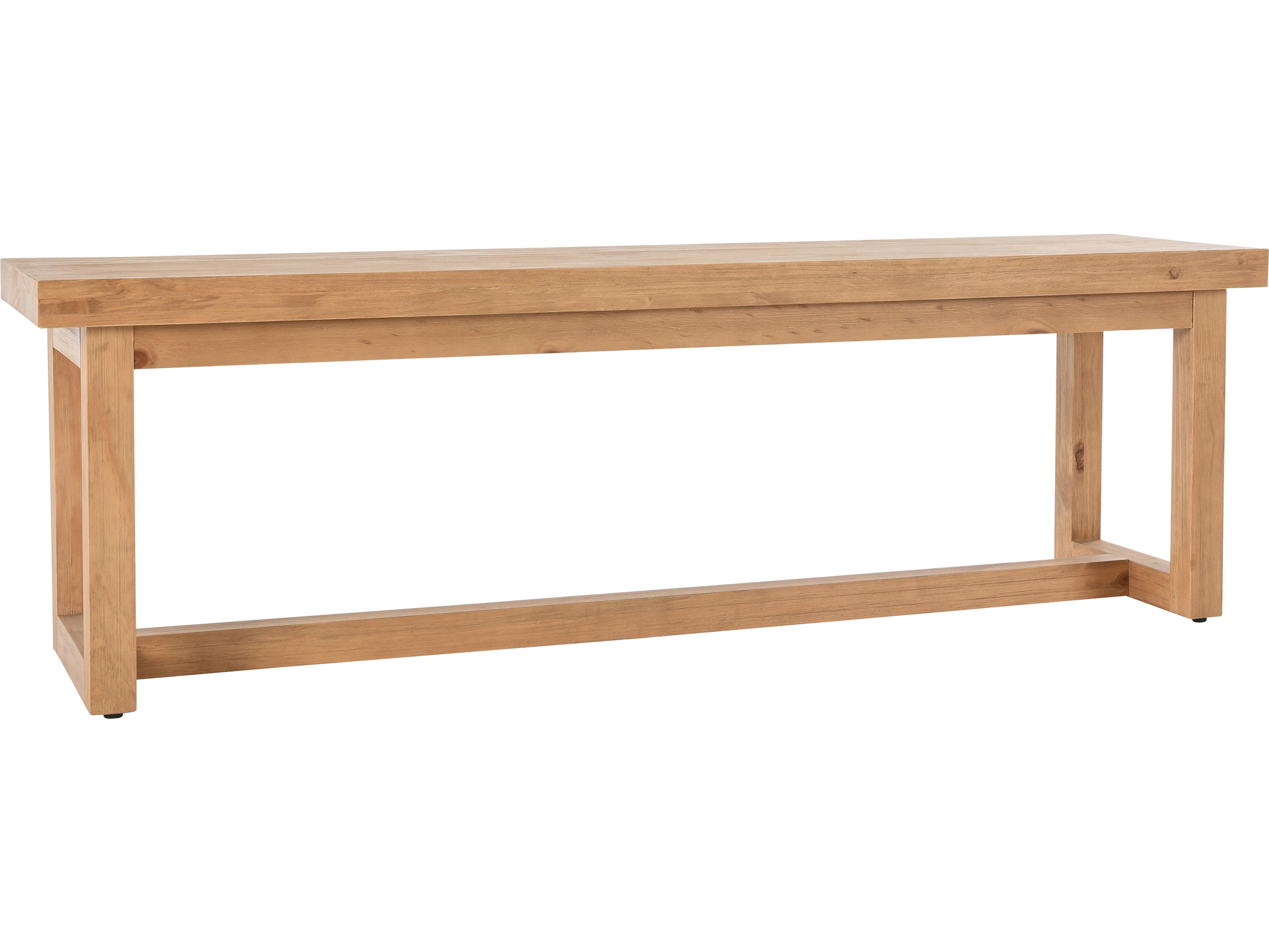 Classic Home Fenmore Natural Brown Accent Bench