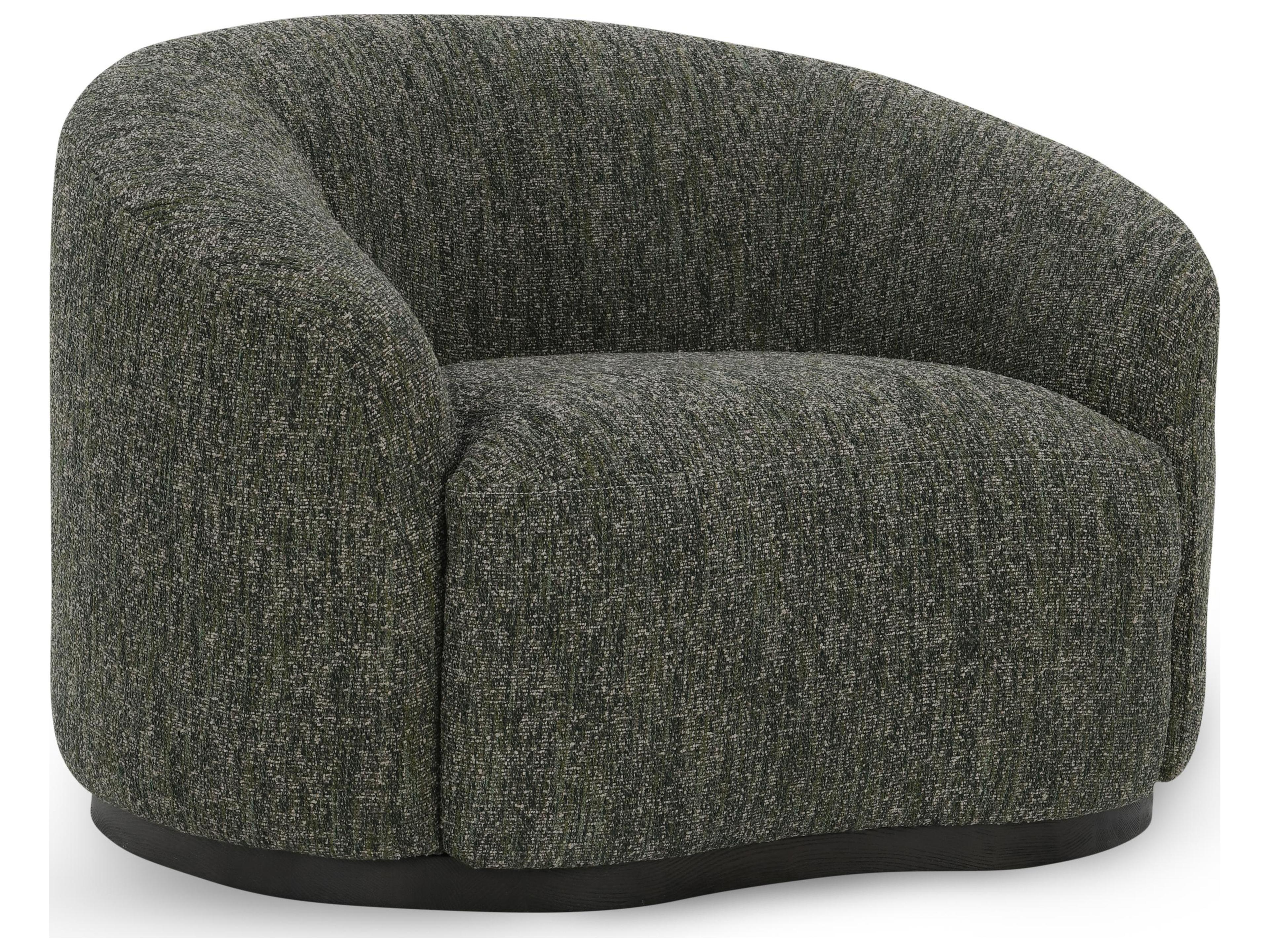 Classic Home Beverly Swivel Green Accent Chair