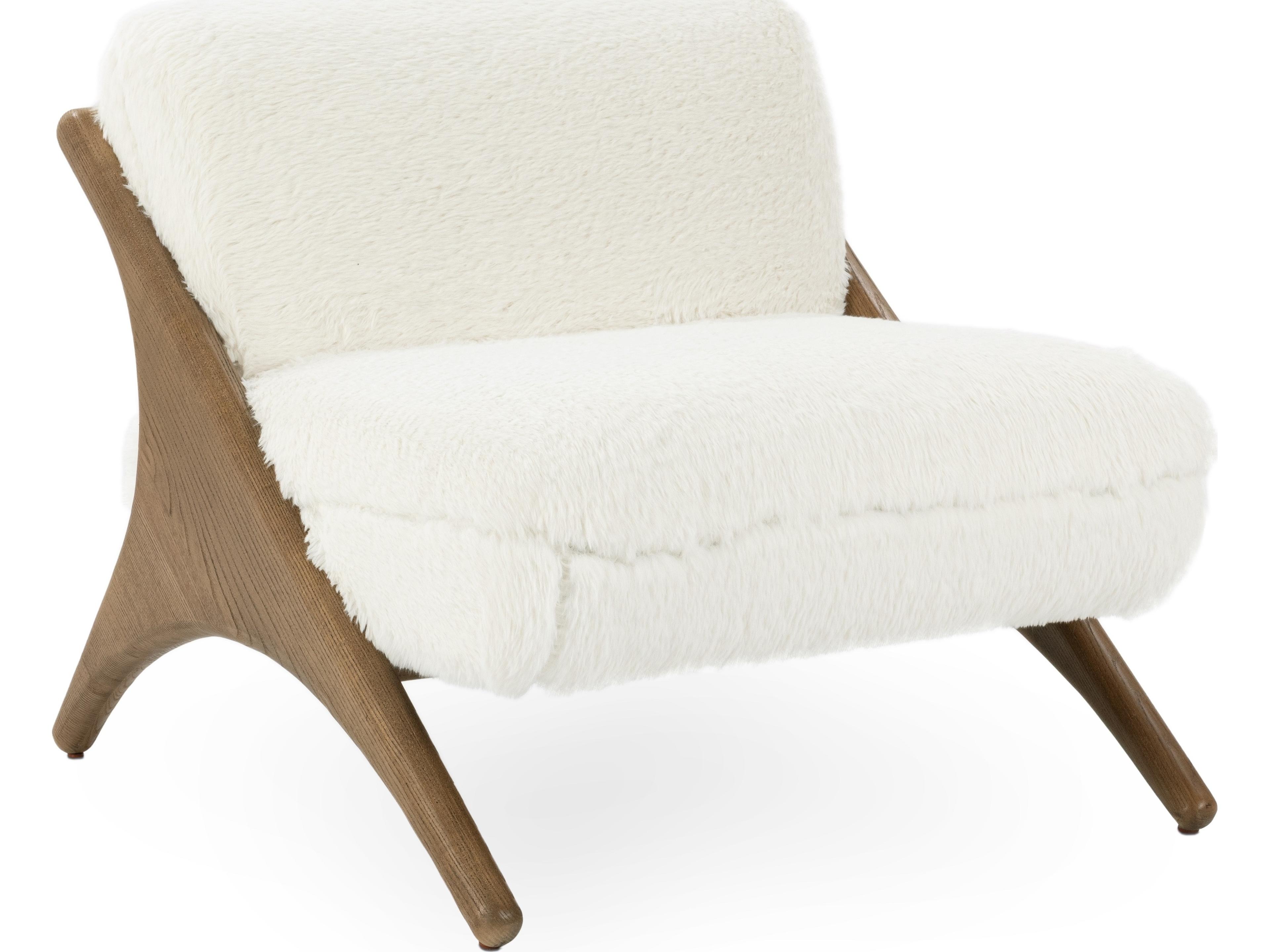 Classic Home Georgia Cream Accent Chair