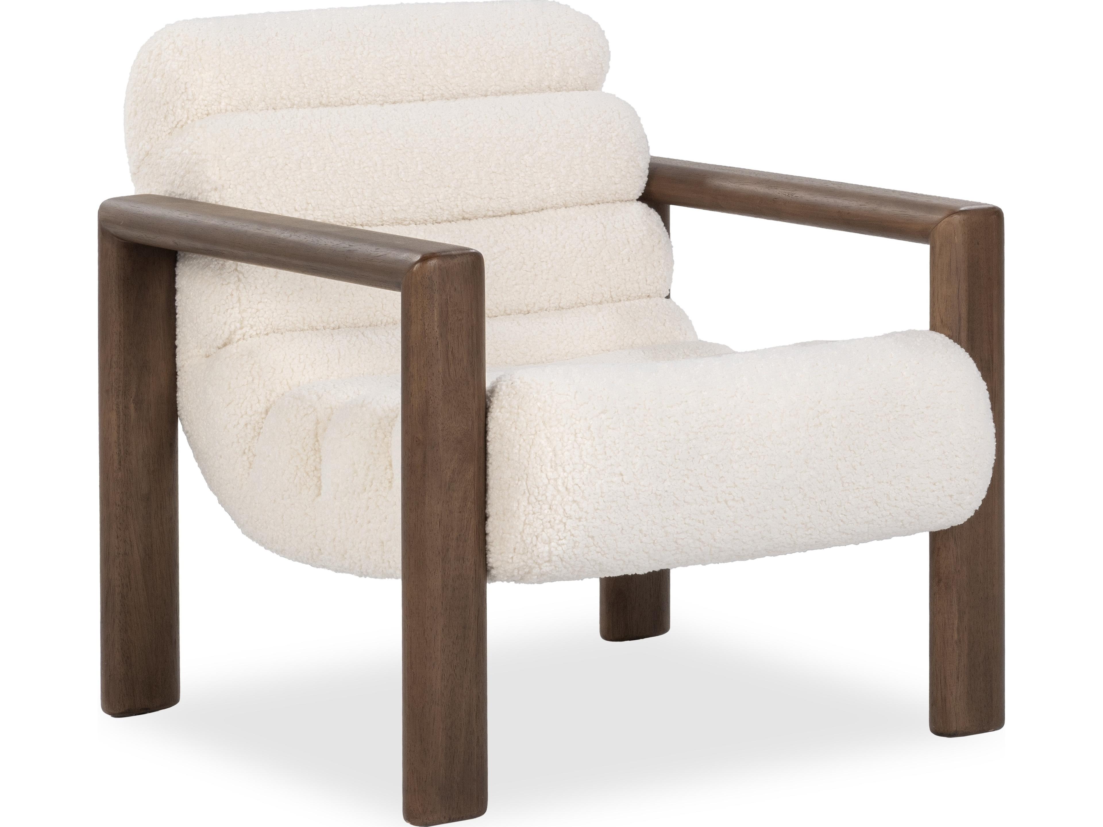 Classic Home Dahlia Cream Accent Chair