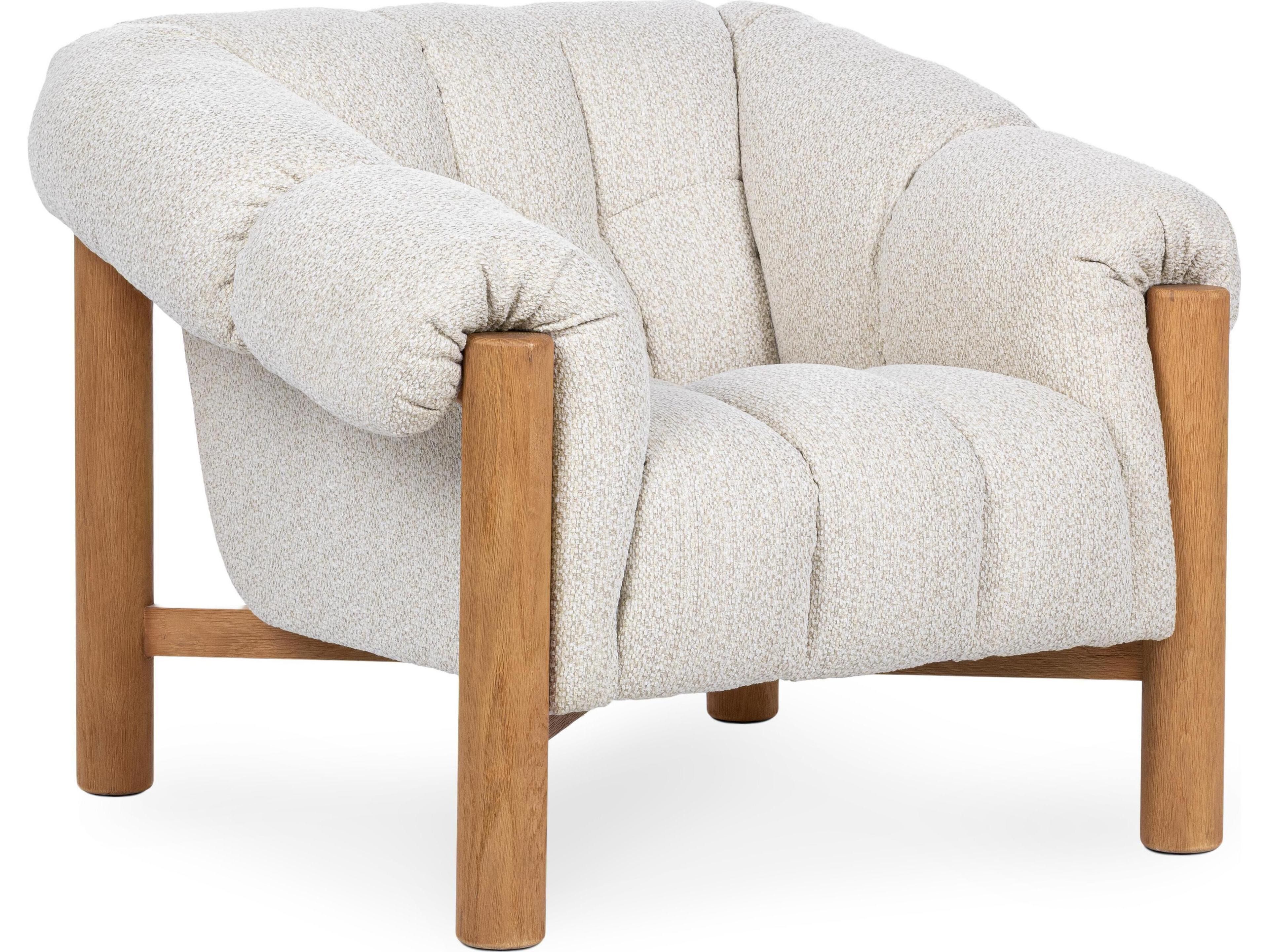 Classic Home Sansa Cream Accent Chair