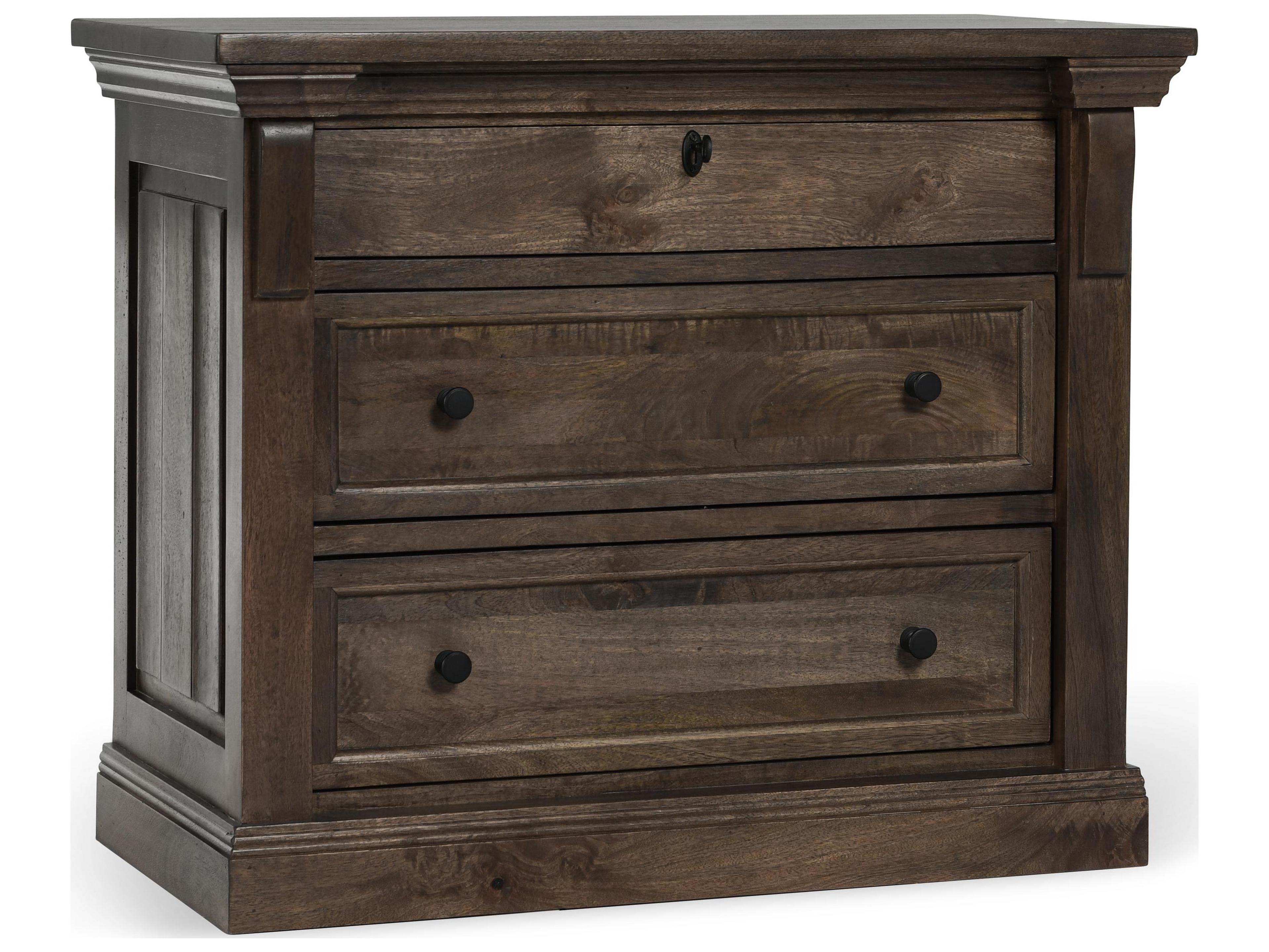 Classic Home Adelaide 3-Drawers Hardwood Nightstand