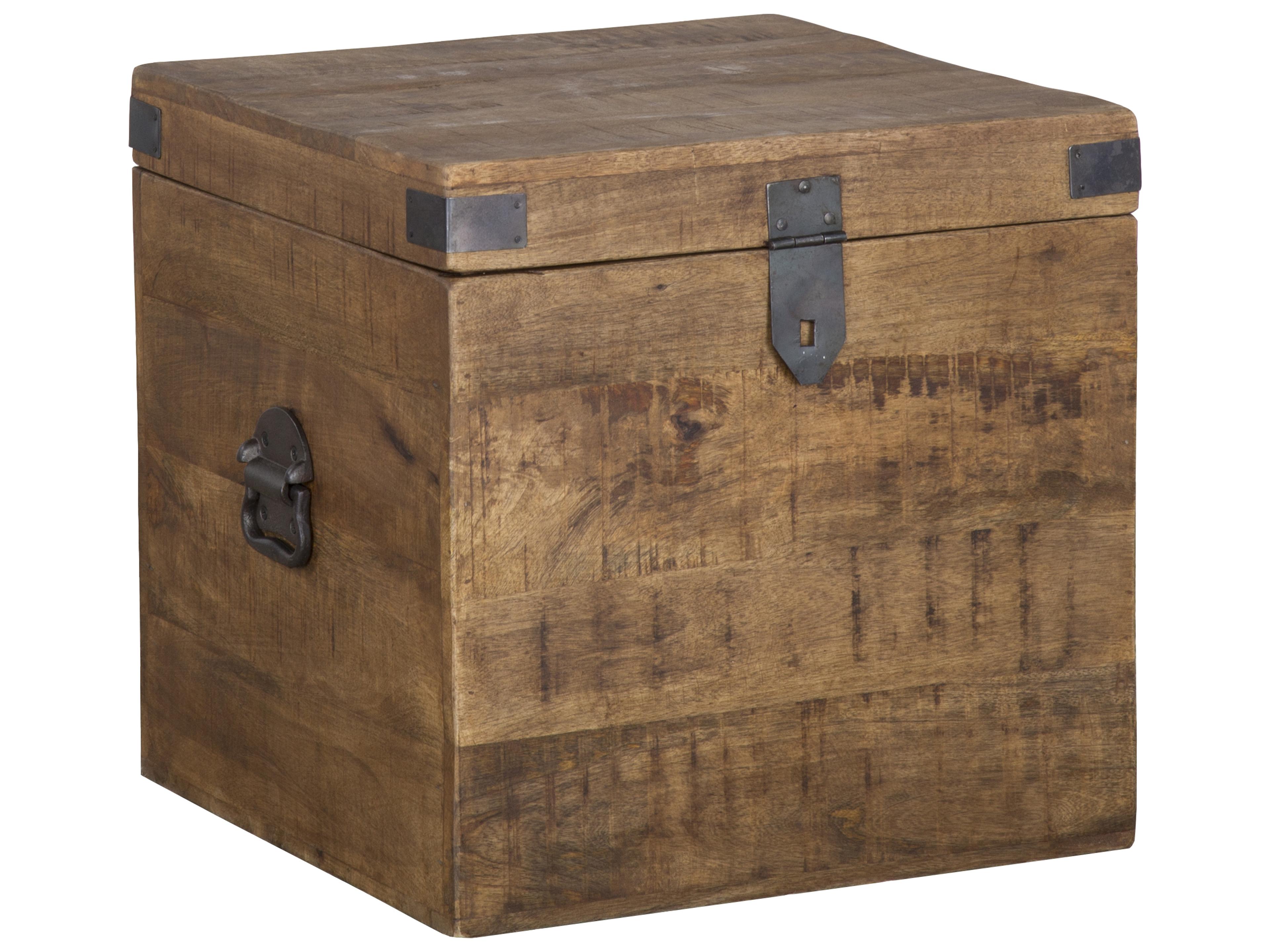 Classic Home Paxton Brown Ottoman