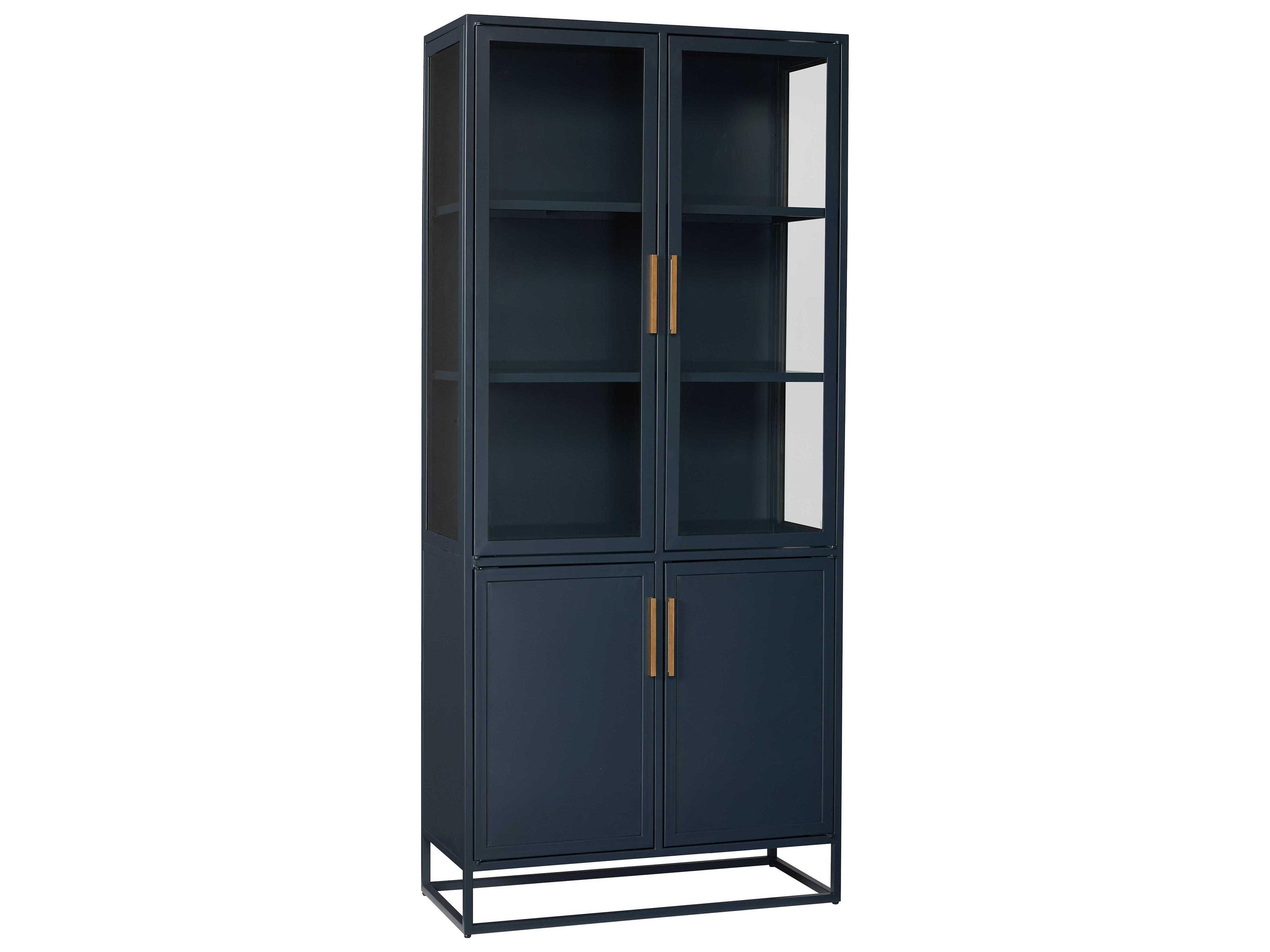 Coastal Living Home Getaway Cerulean Blue Display Cabinet