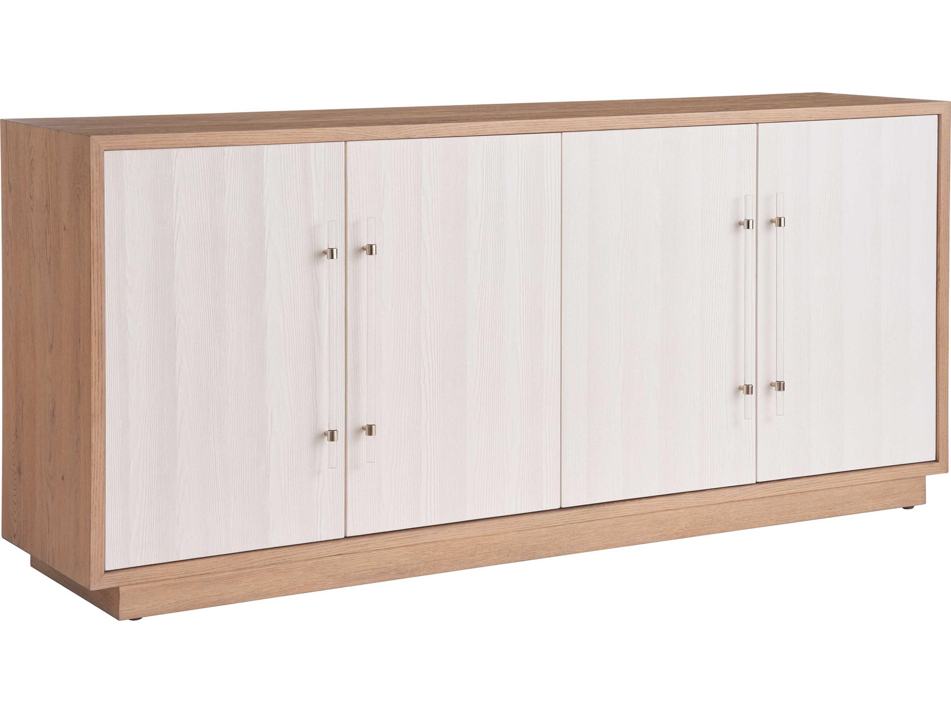 Coastal Living Home Weekender 76" Solid Wood White Sand Dune Sideboard