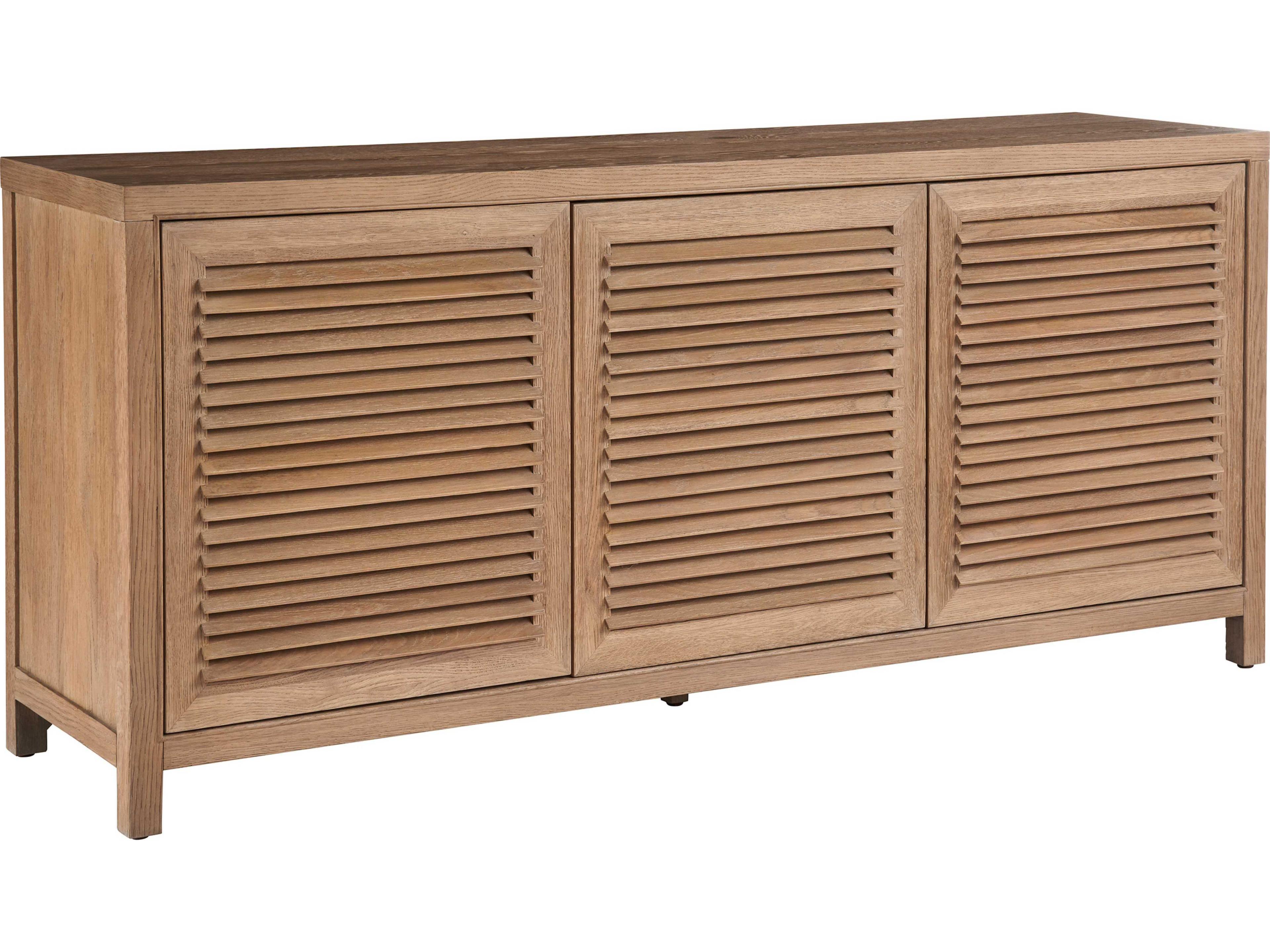 Coastal Living Home Weekender 72" Oak Wood Sand Dune Sideboard