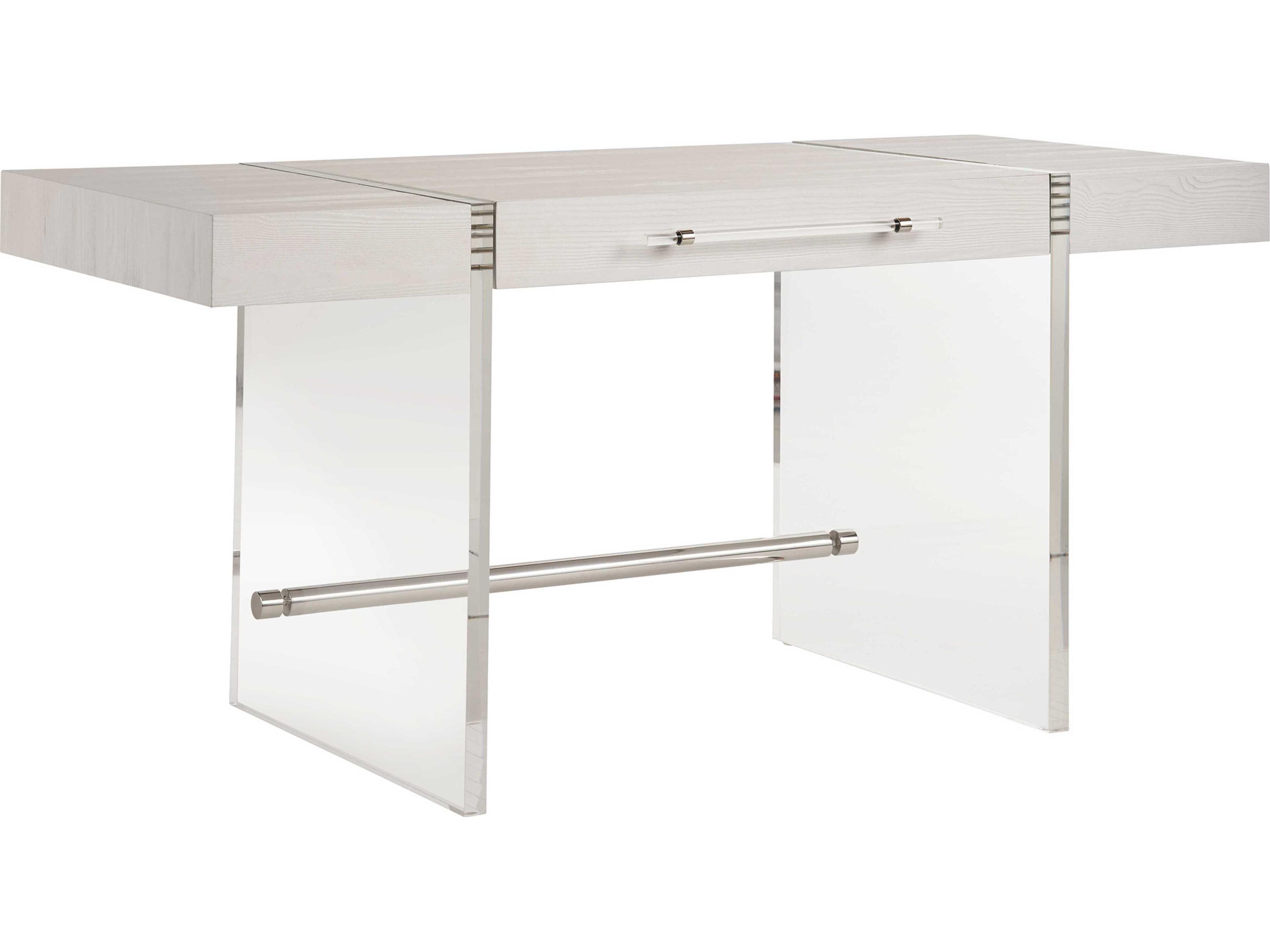 Coastal Living Home Weekender White Sand Solid Wood Writing Desk