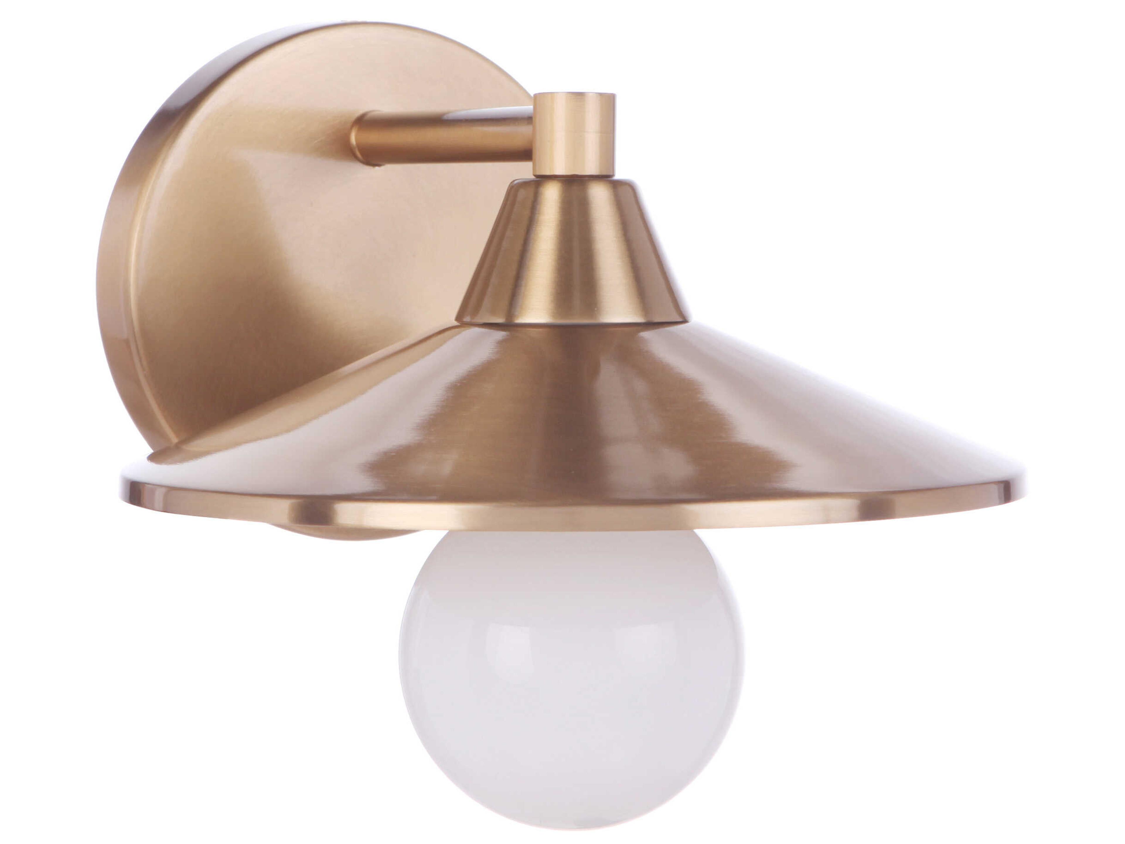 Craftmade Isaac 1-Light Satin Brass Wall Sconce