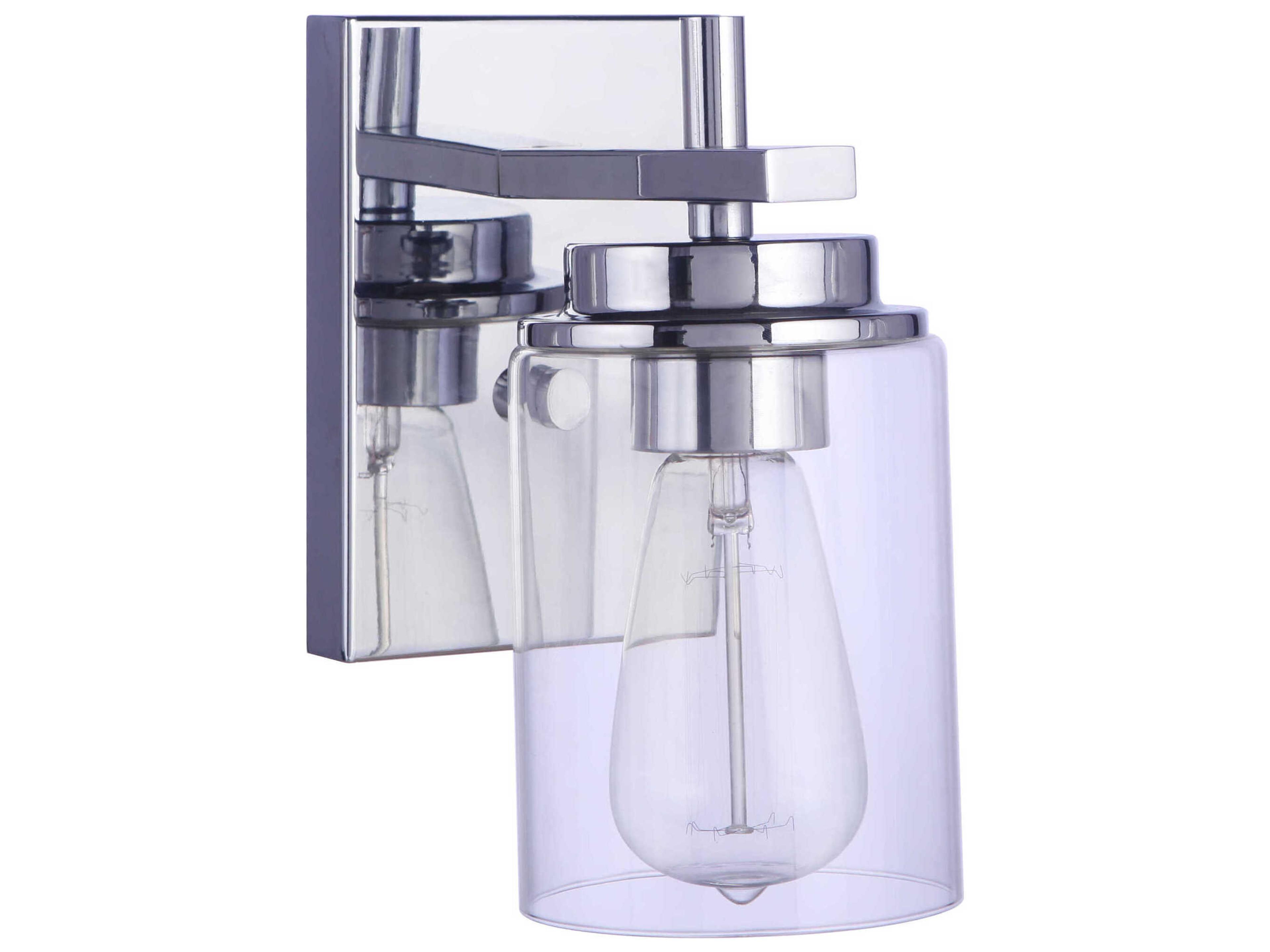 Craftmade Reeves 1-Light Chrome Wall Sconce