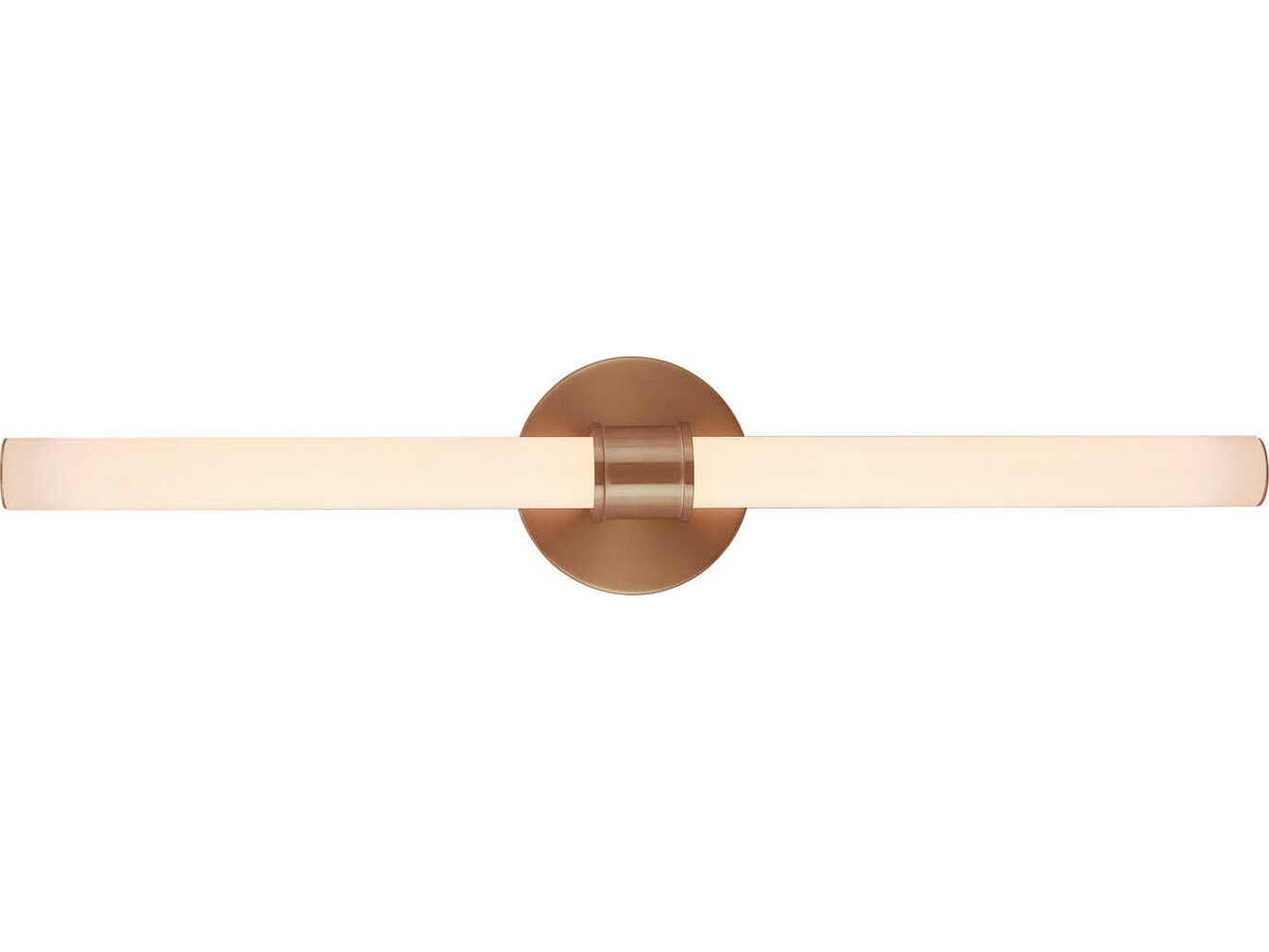 Craftmade Alina 1-Light Satin Brass Vanity Light