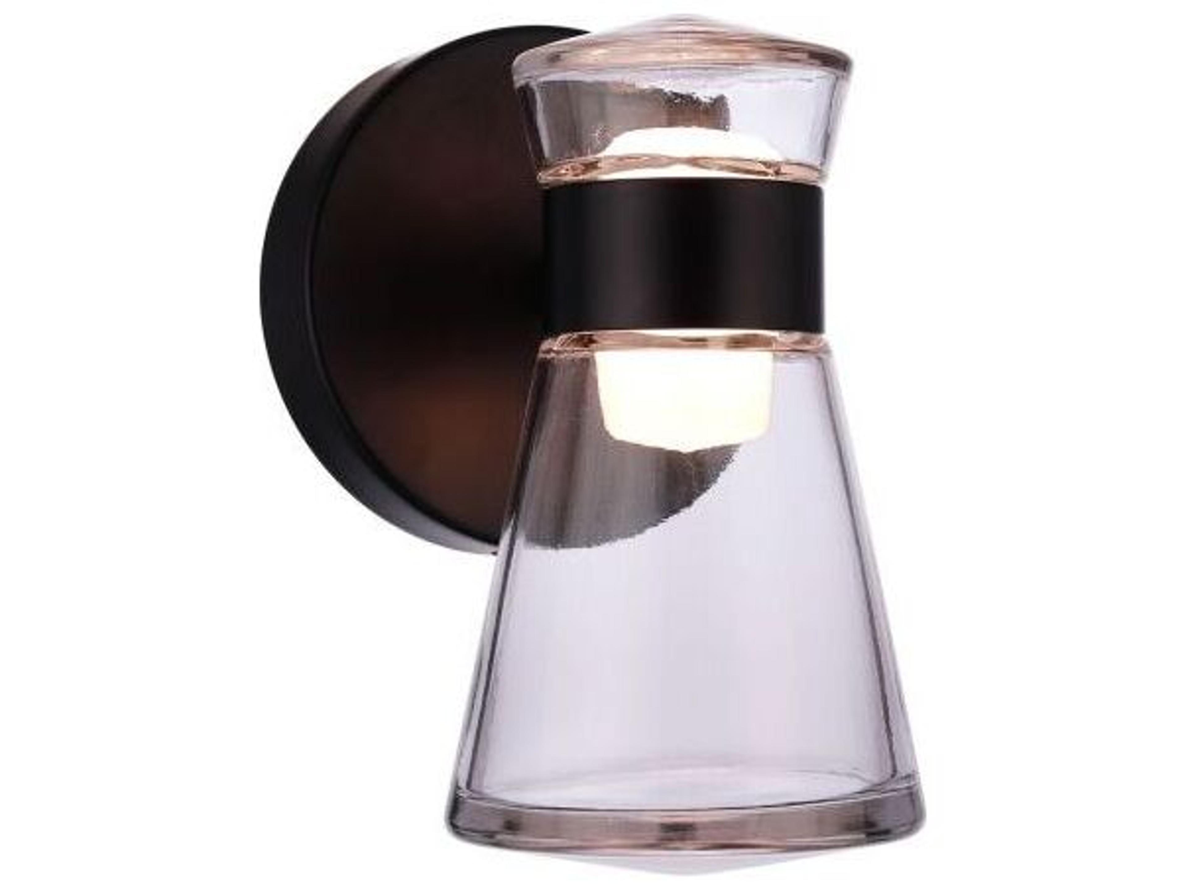 Craftmade Carafe 2-Light Flat Black Wall Sconce