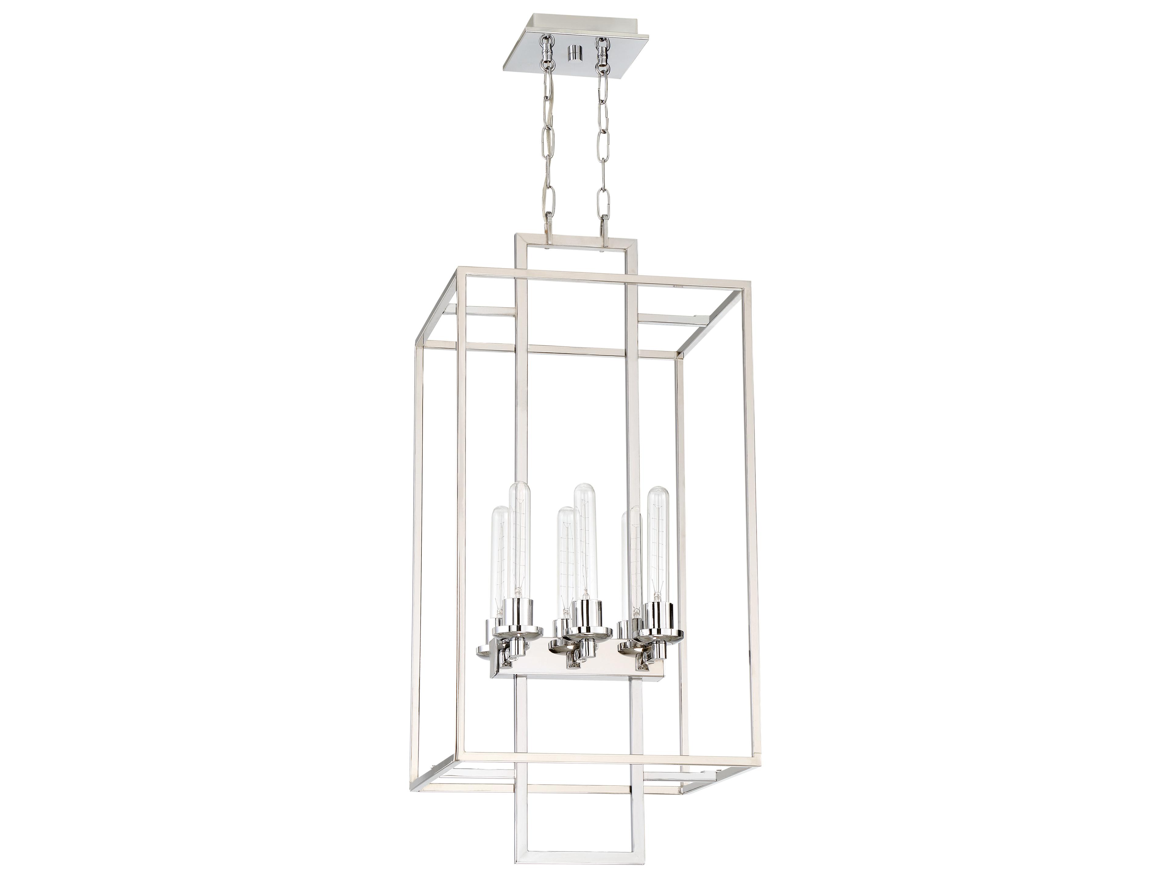 Craftmade Cubic 6-Light Chrome Pendant