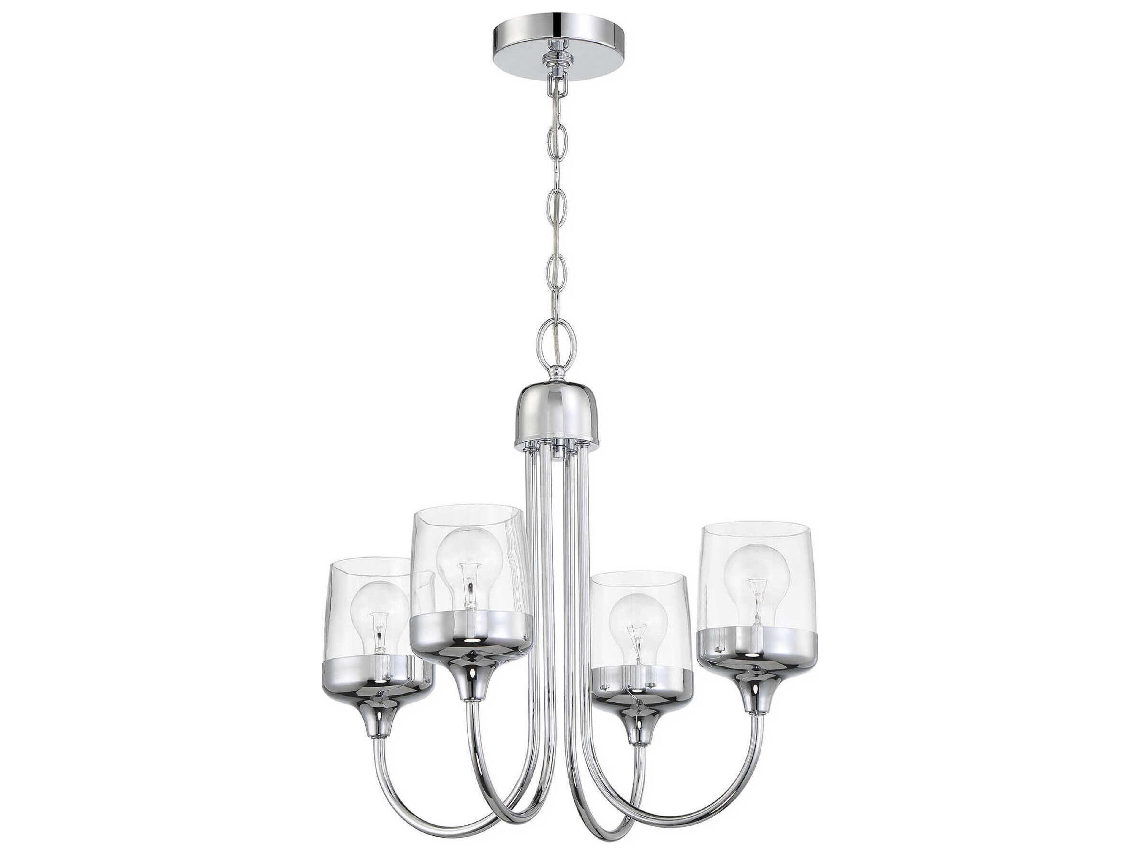 Craftmade Wrenn 4-Light Chrome Chandelier