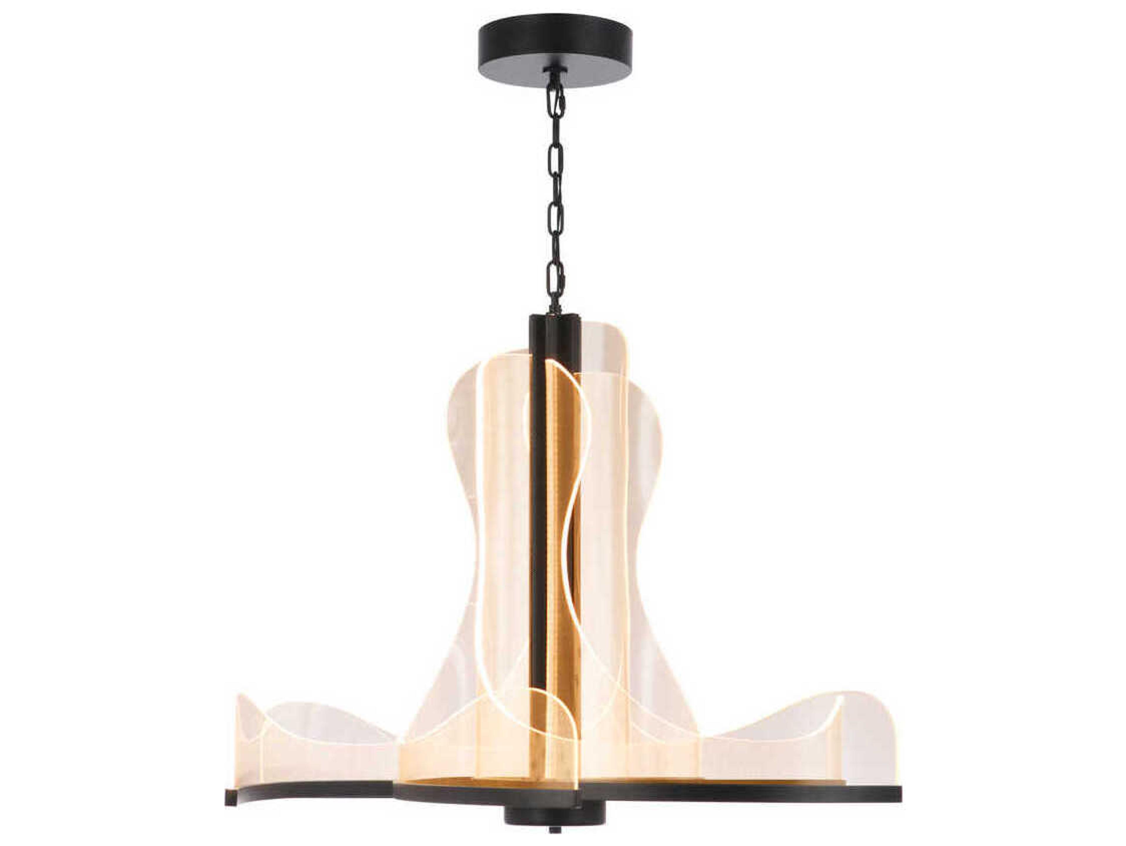 Craftmade Estrella 1-Light Flat Black Pendant