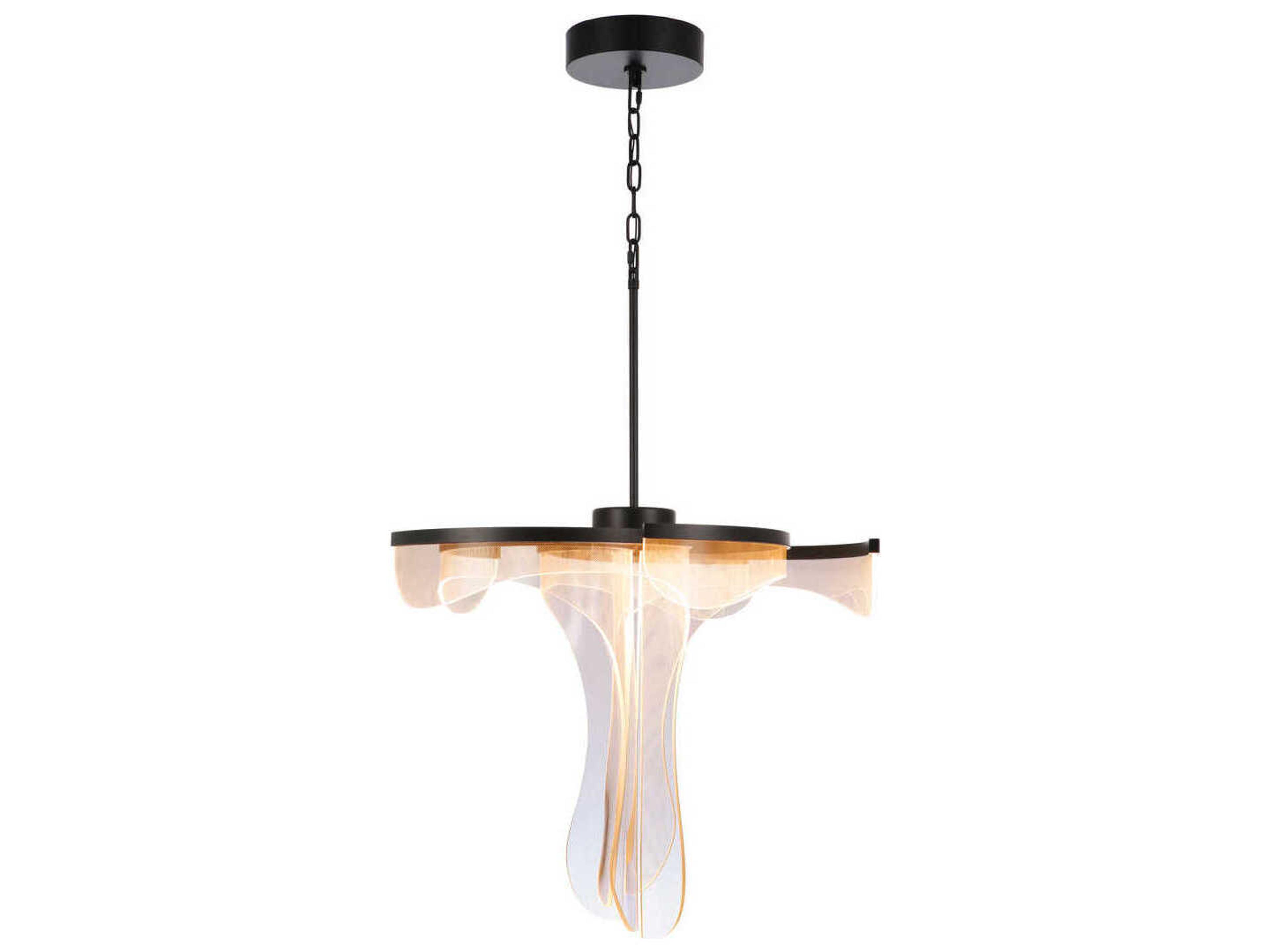 Craftmade Estrella 1-Light Flat Black Pendant