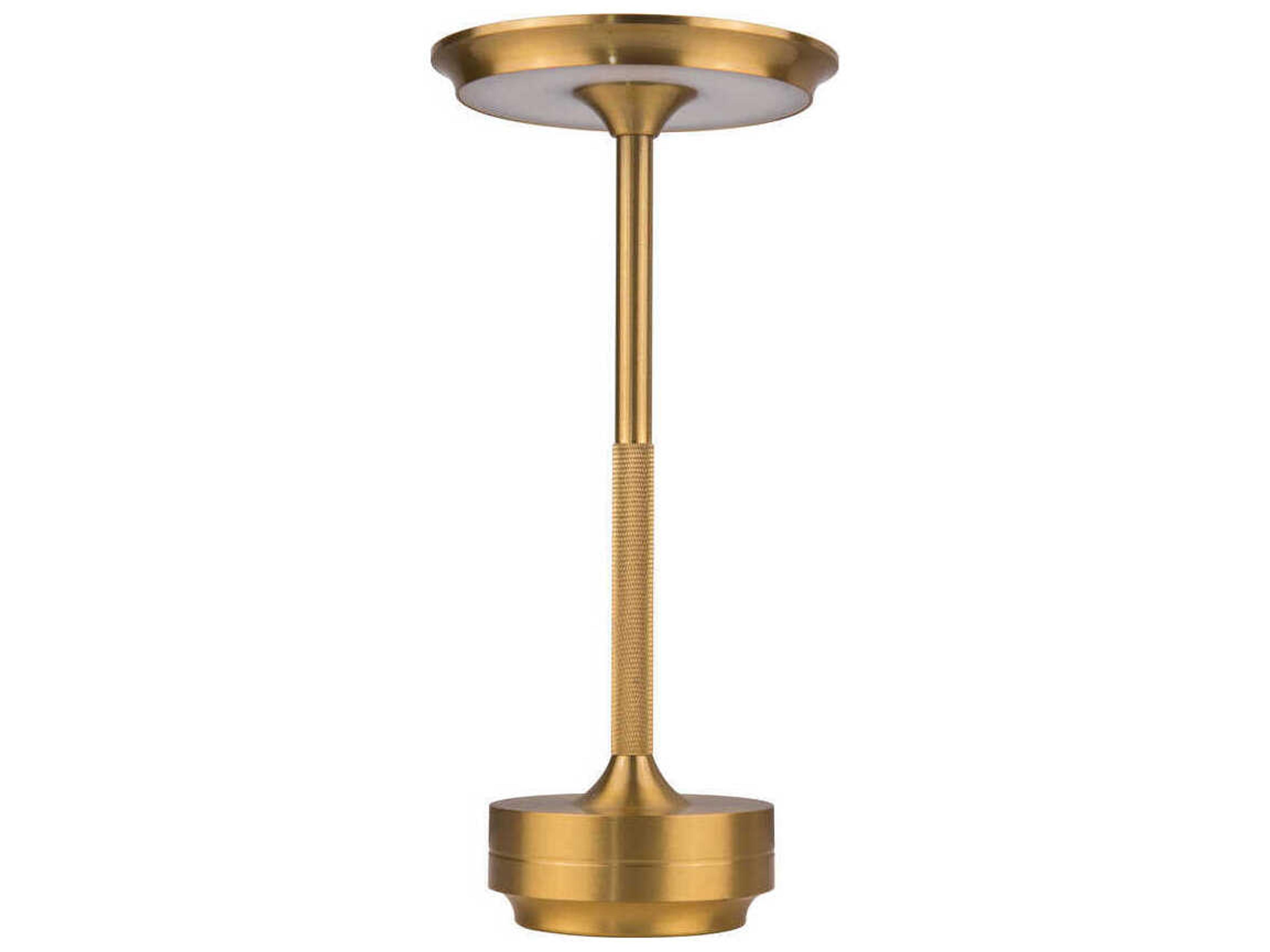 Craftmade Rikki Gold Frost Polystyrene Table Lamp