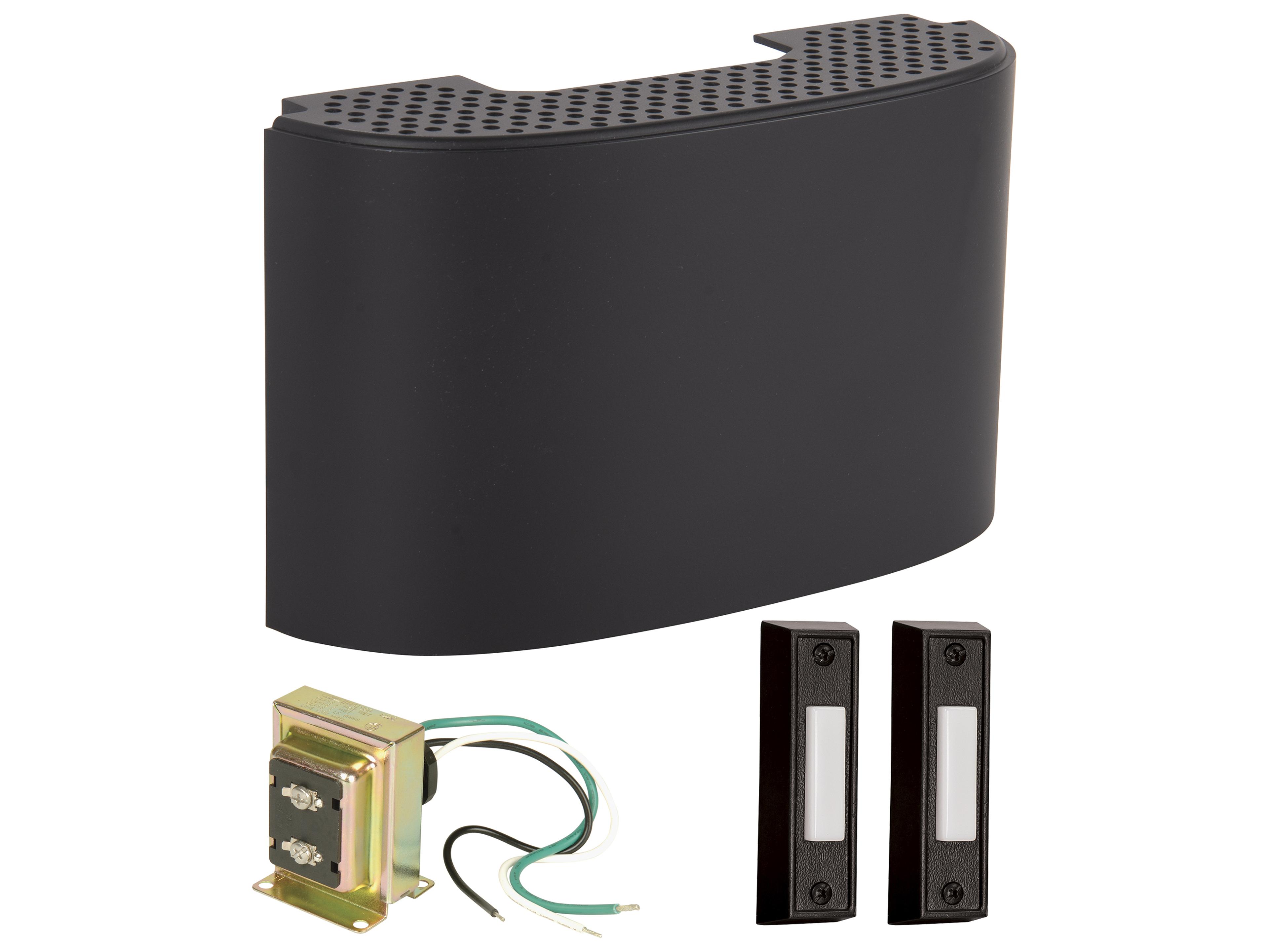 Craftmade Chimes Kit with 1-Chime and 2-Black Buttons