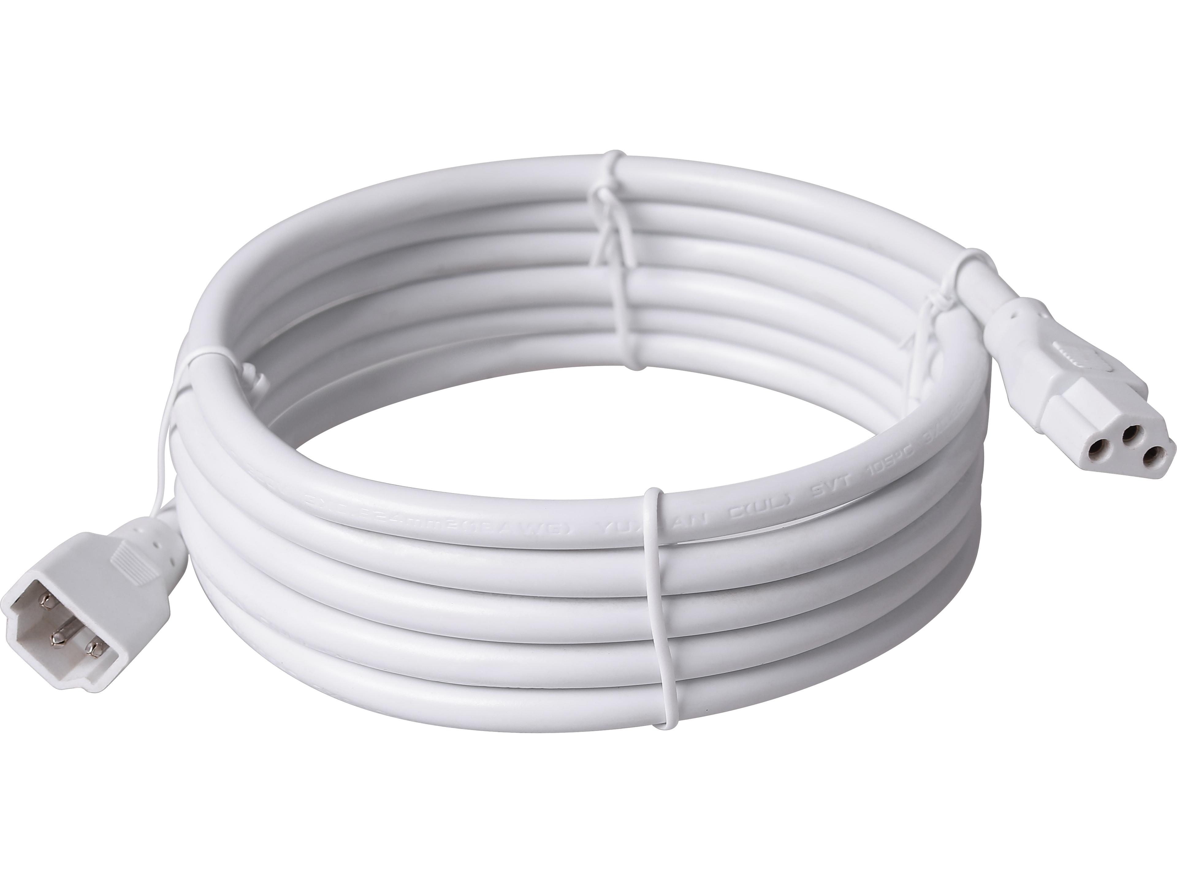 Craftmade 72" White Under Cabinet Light Connector Cord