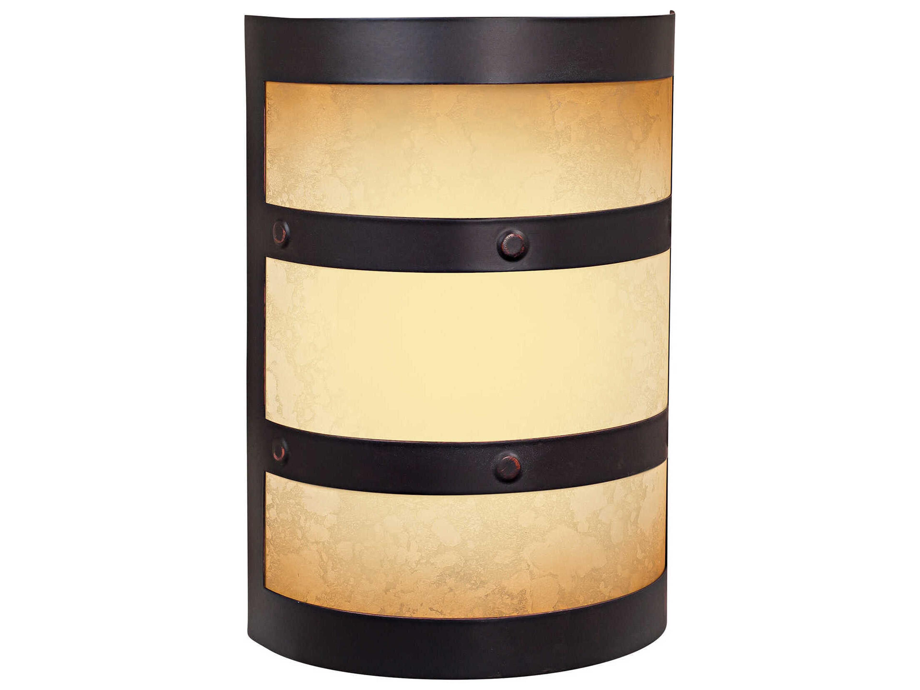 Craftmade Illuminated Oiled Bronze Half Cylinder Lighted Chime