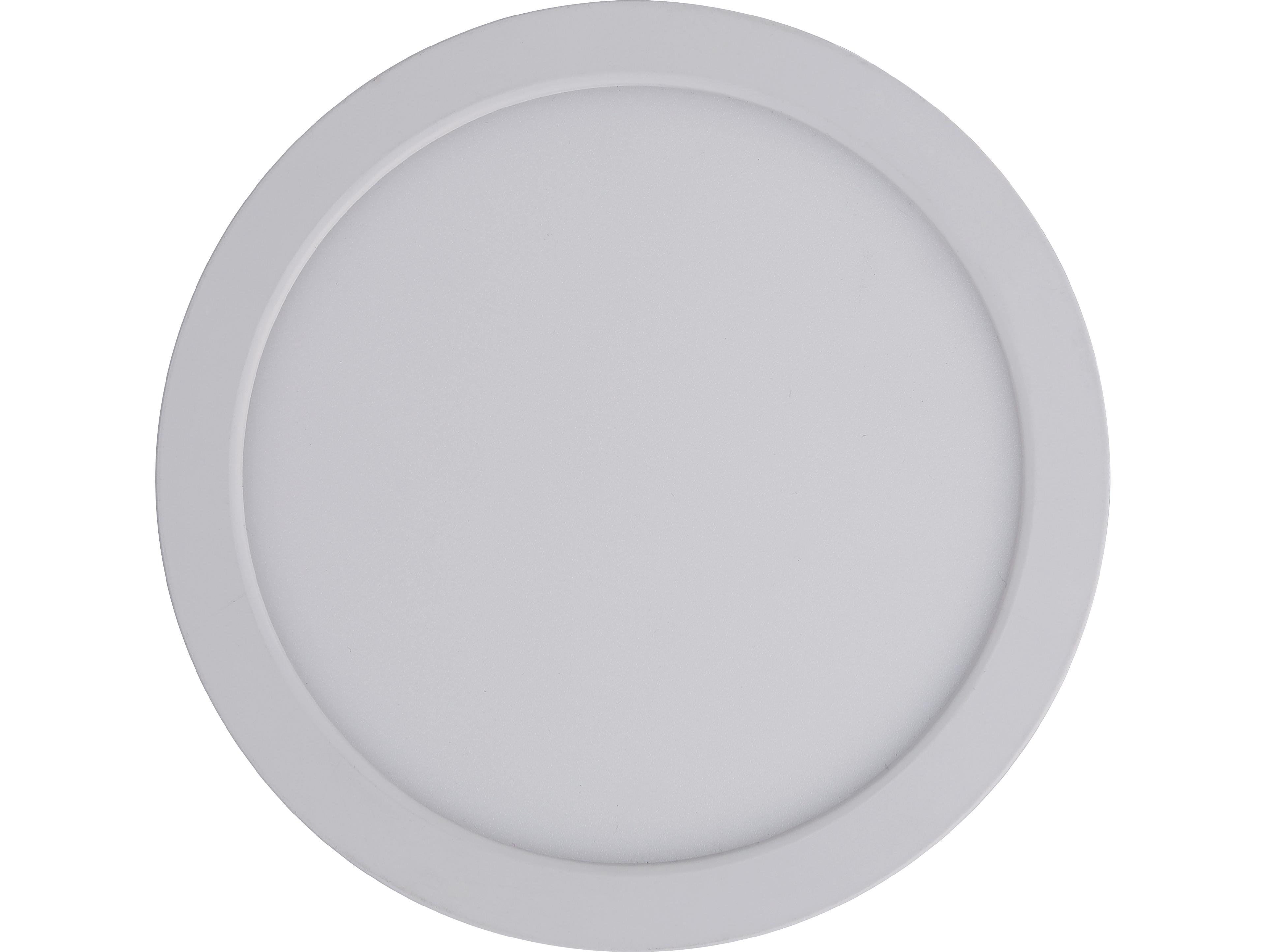 Craftmade Slim Line Ii 1-Light White Round Flush Mount
