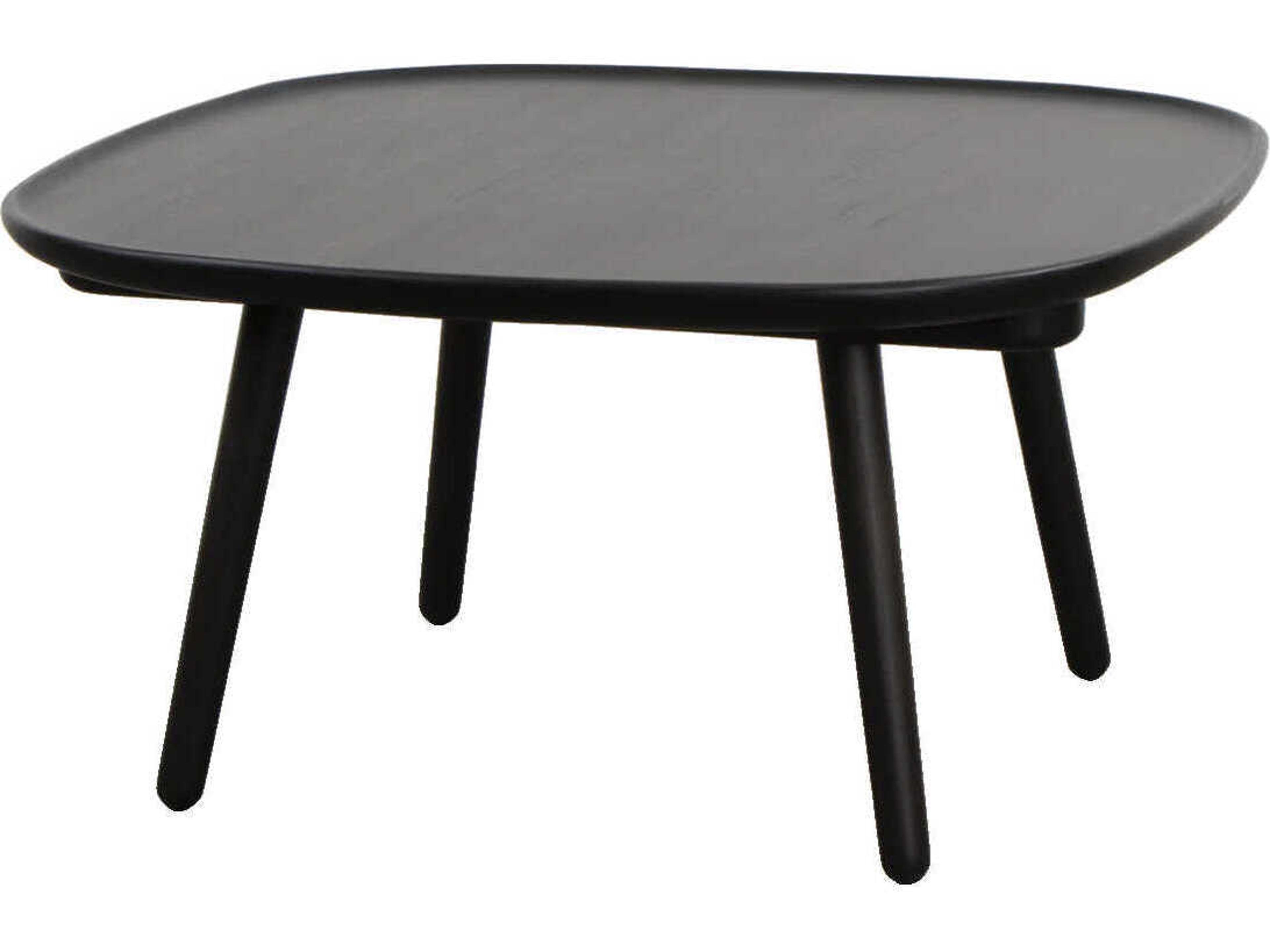 Pace Square Wood Dark Brown Coffee Table