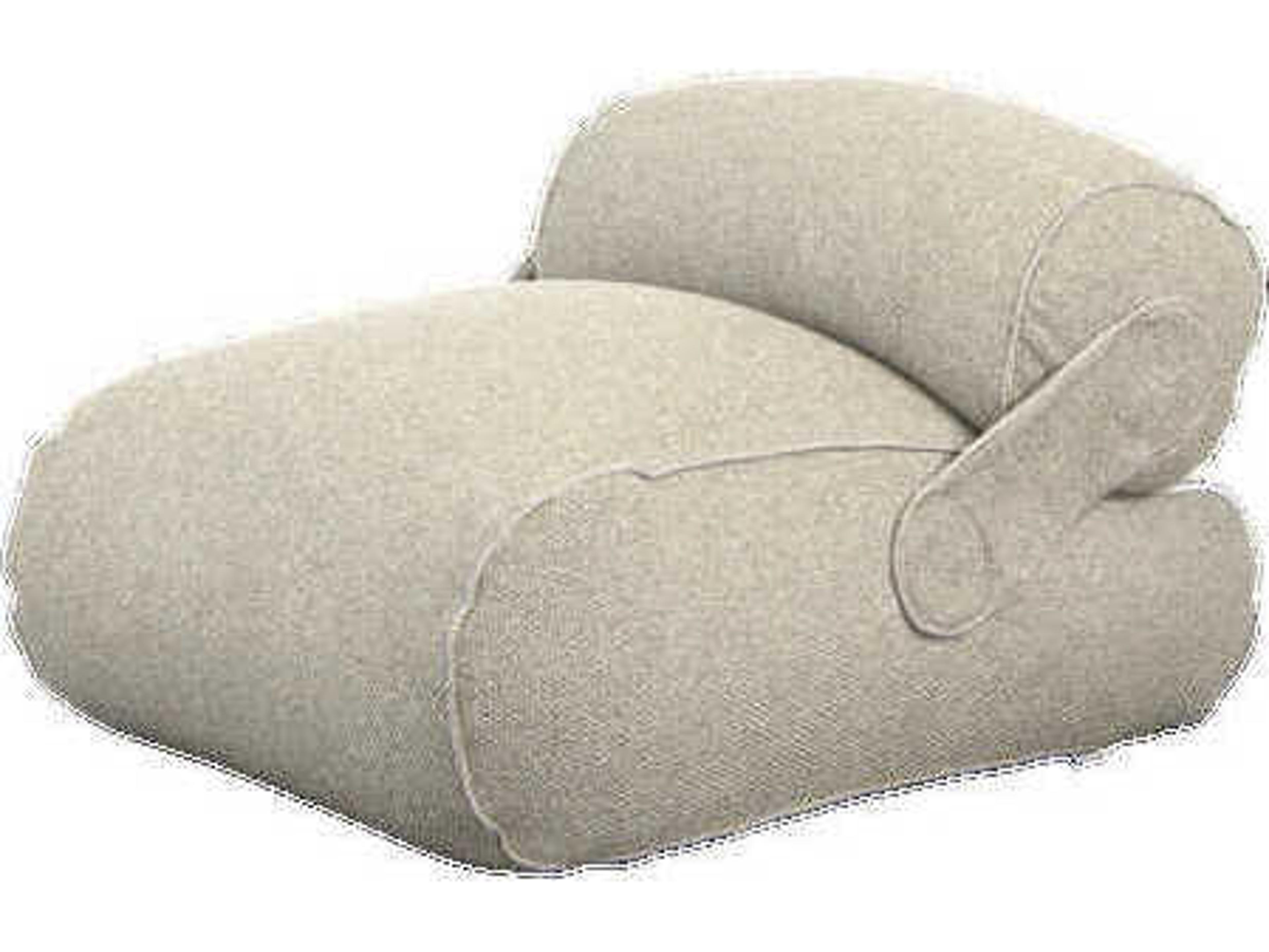 Unite Beige Fabric Accent Chair