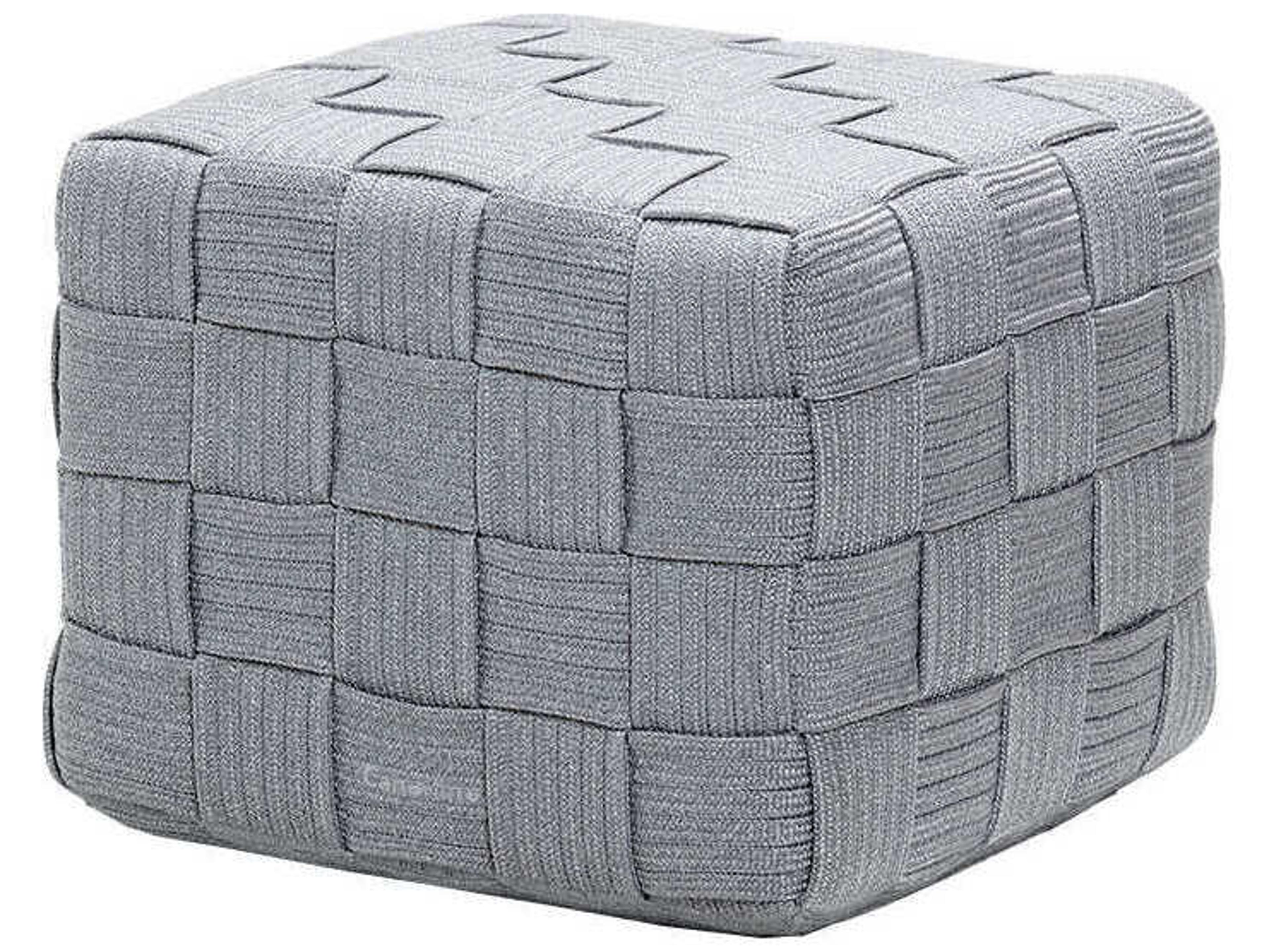 Cane Line Cube Footstool