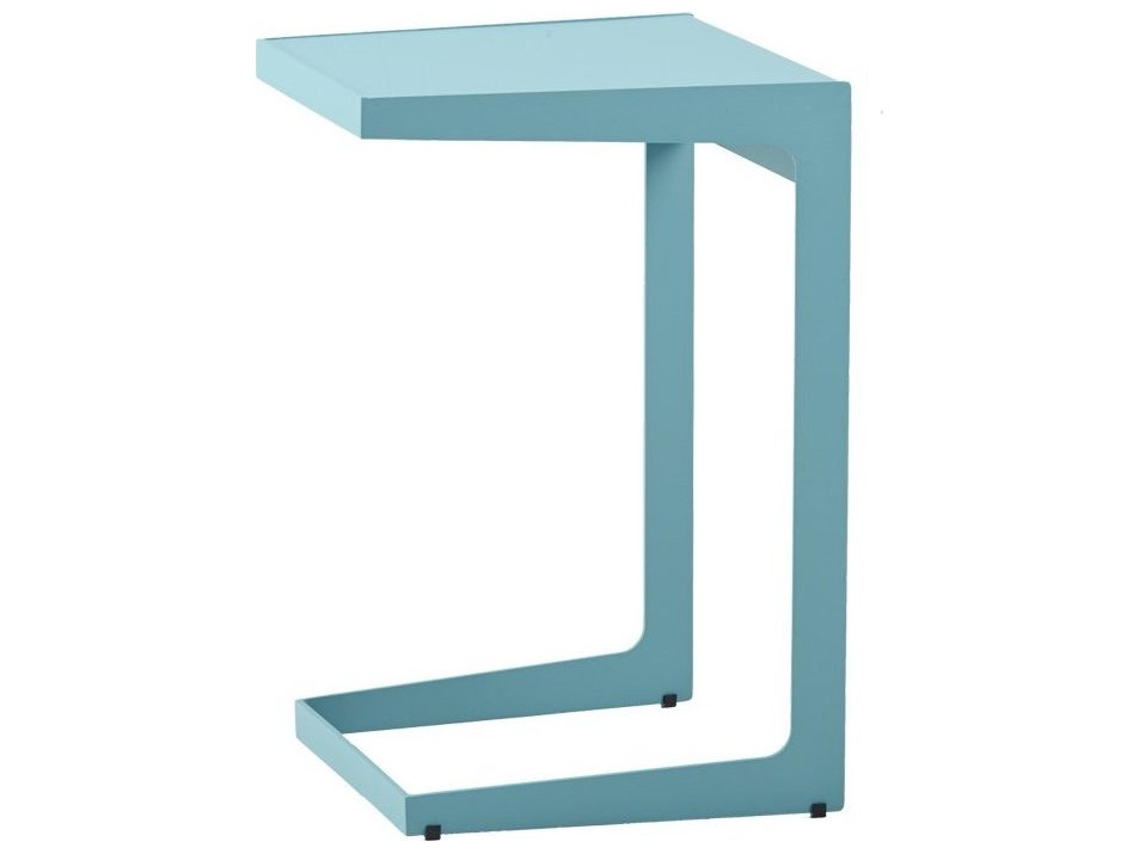 Cane Line Outdoor Time Out Aluminum Square End Table