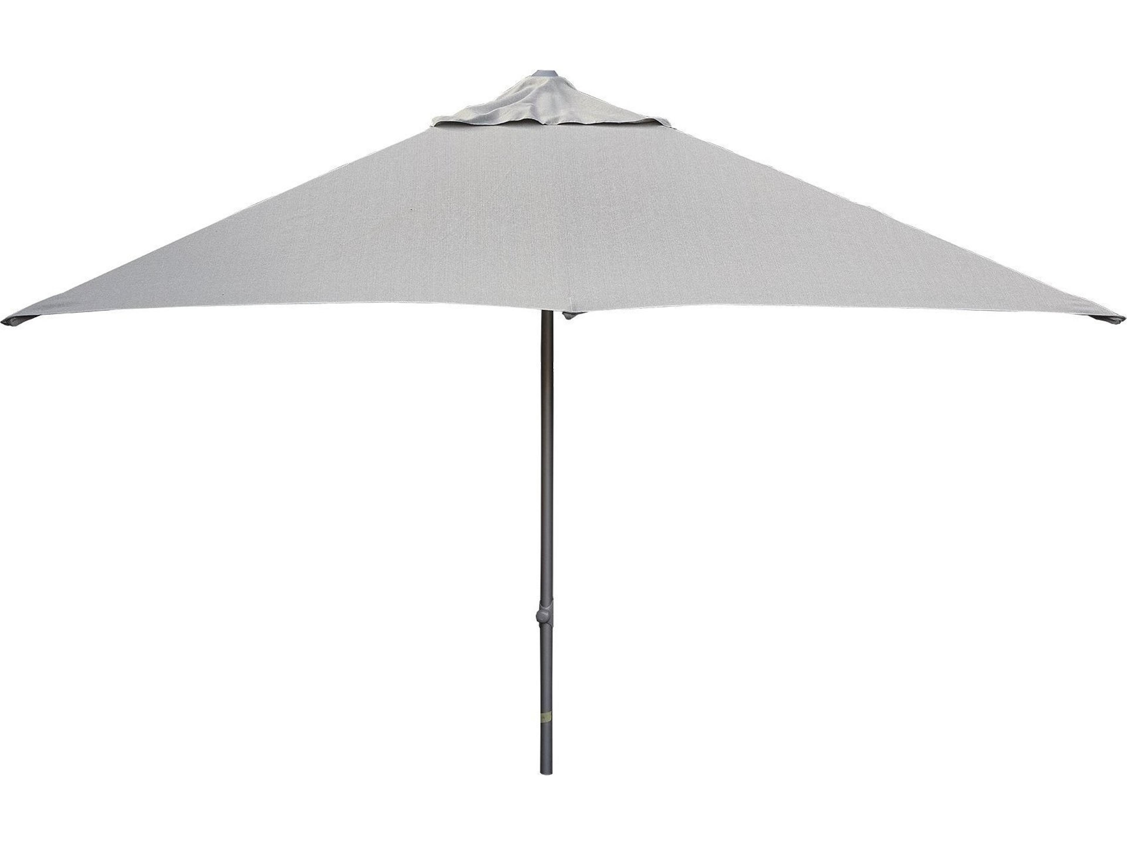 Cane Line Outdoor Major Aluminum 9.8 Foot Round Umbrella with Slide System