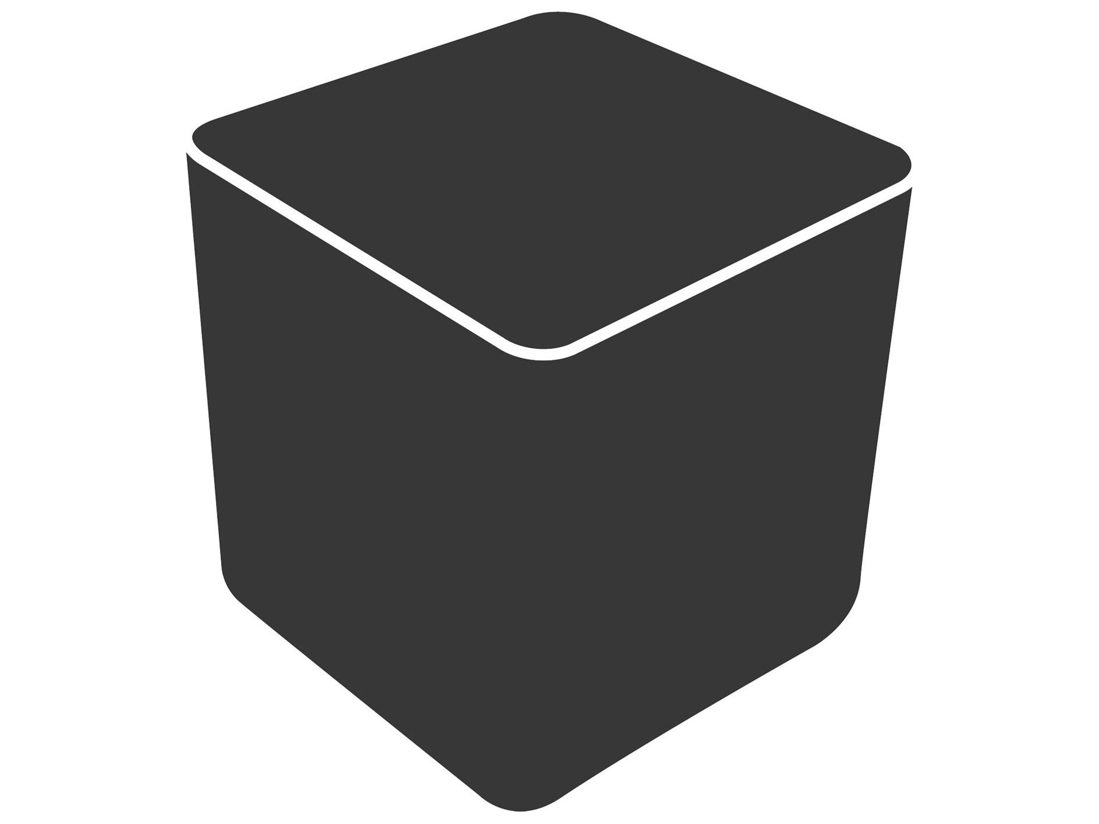 Cane Line Outdoor Dyed Polyester Black Chair Cover